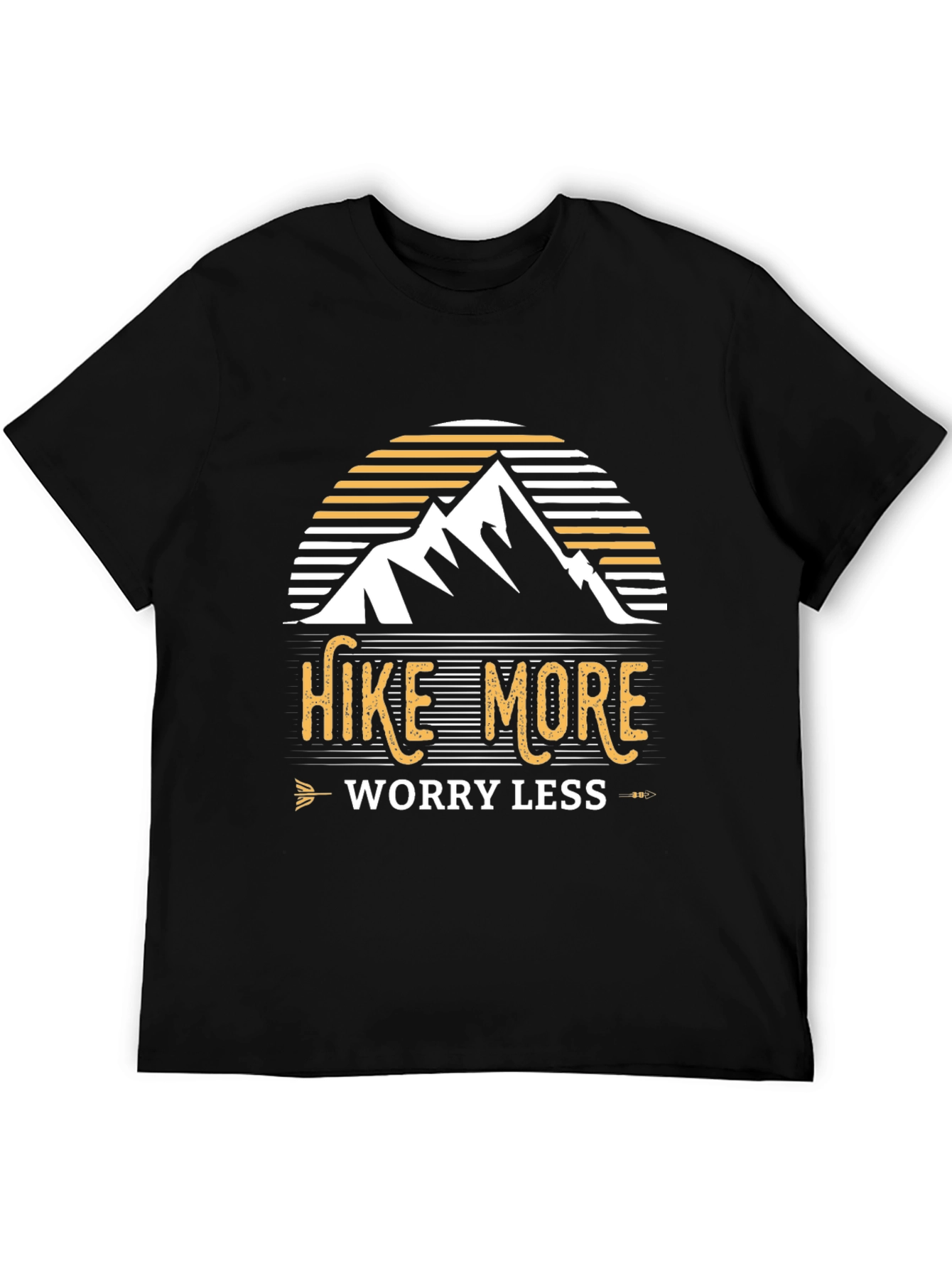 Hike More Worry Less Graphic T-Shirt