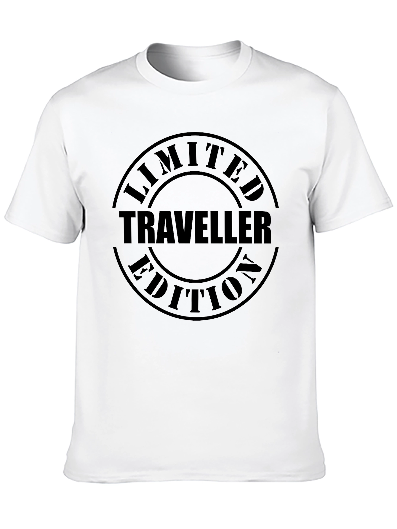 Limited Traveller Edition Graphic T-Shirt - Black