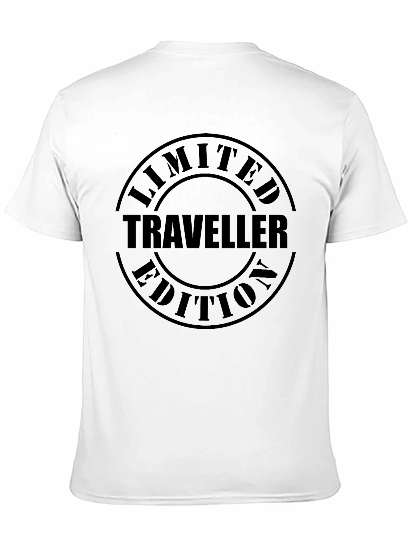 Limited Traveller Edition Graphic T-Shirt - Black