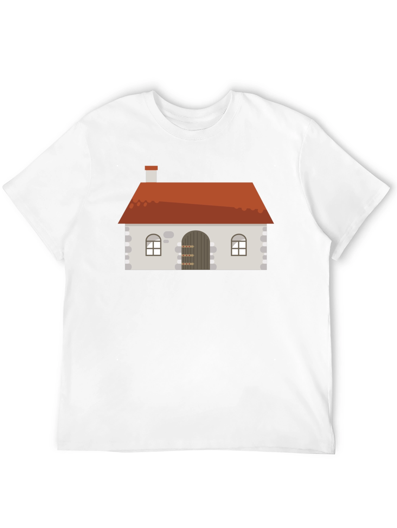 House Graphic Black T-Shirt