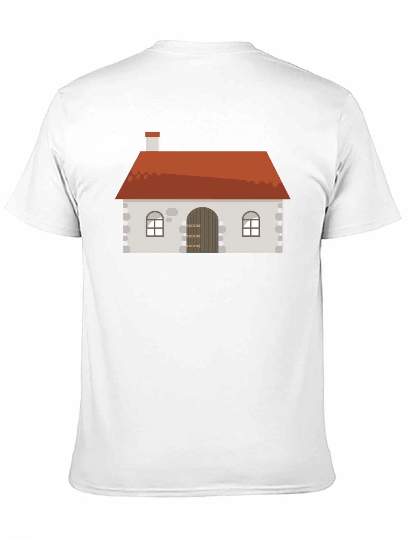 House Graphic Black T-Shirt