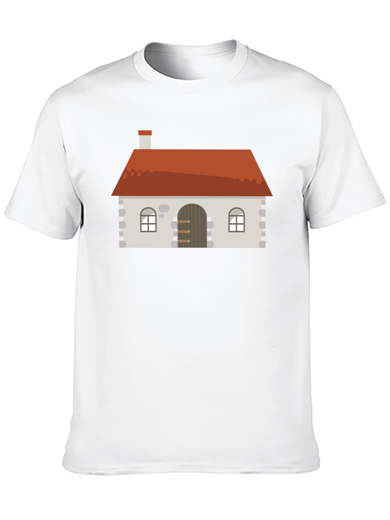 House Graphic Black T-Shirt