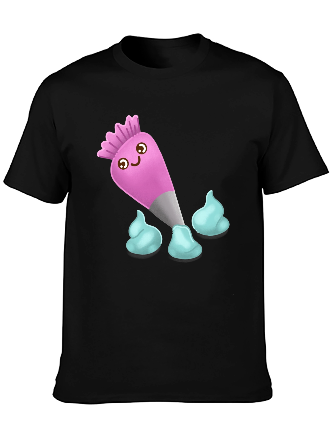 Cute Cartoon Pastry Bag T-Shirt