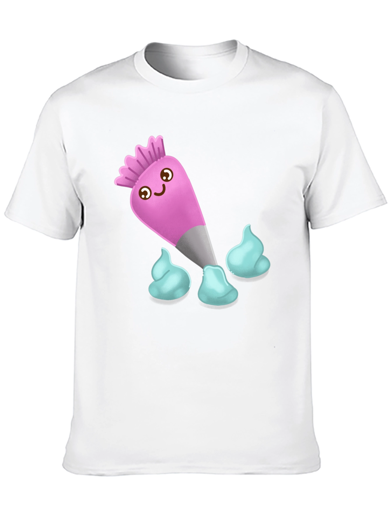 Cute Cartoon Pastry Bag T-Shirt