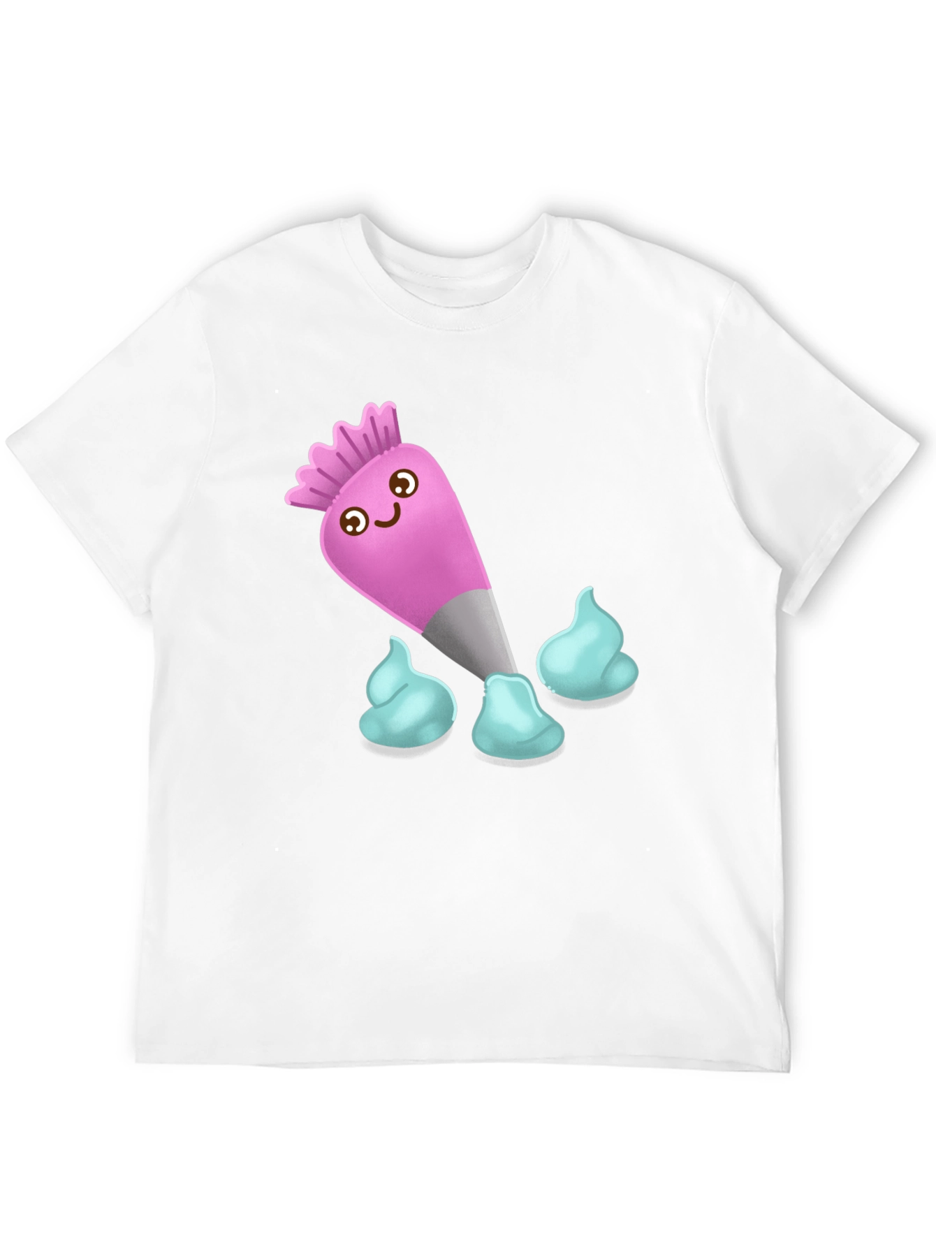 Cute Cartoon Pastry Bag T-Shirt