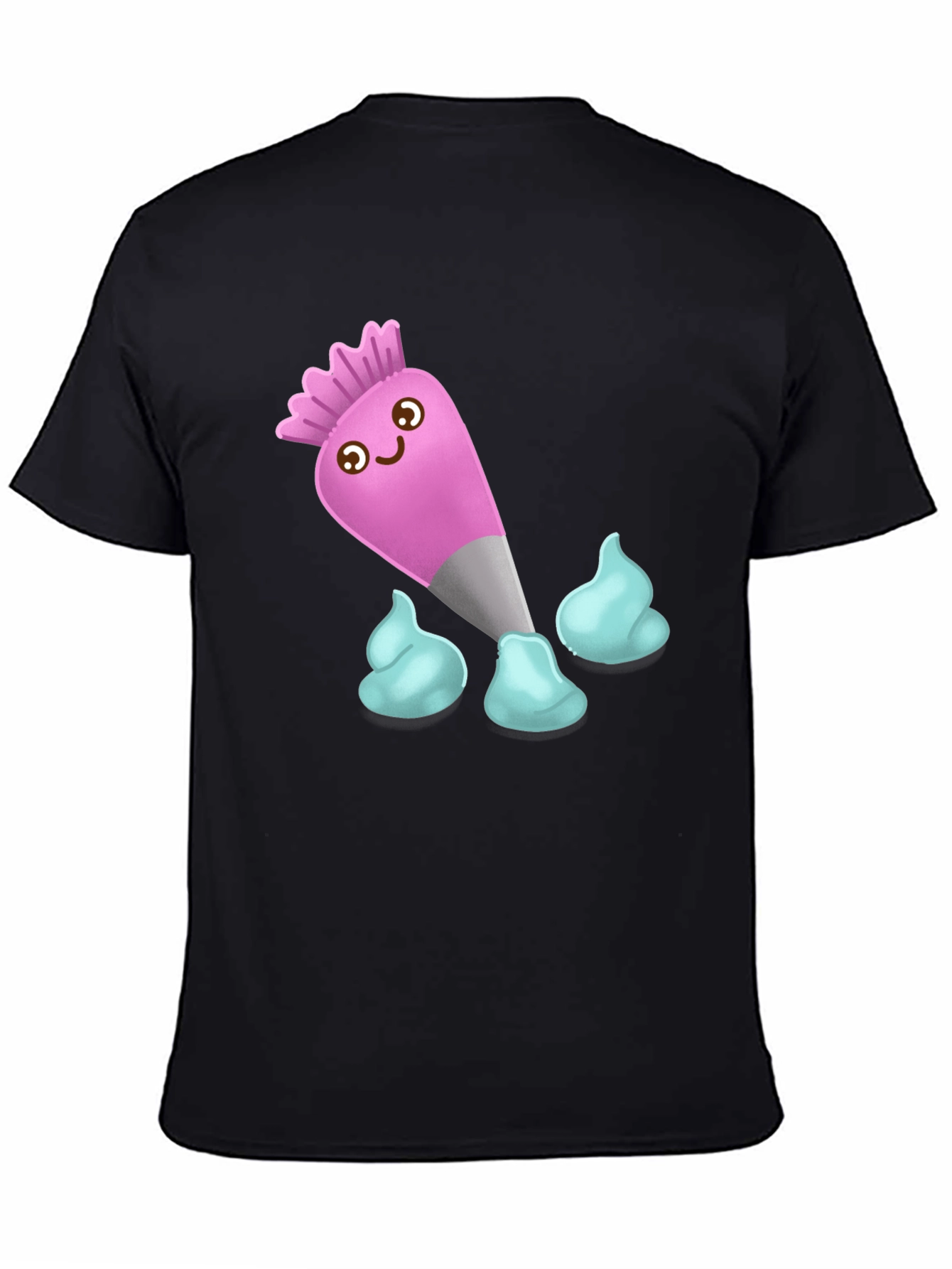 Cute Cartoon Pastry Bag T-Shirt