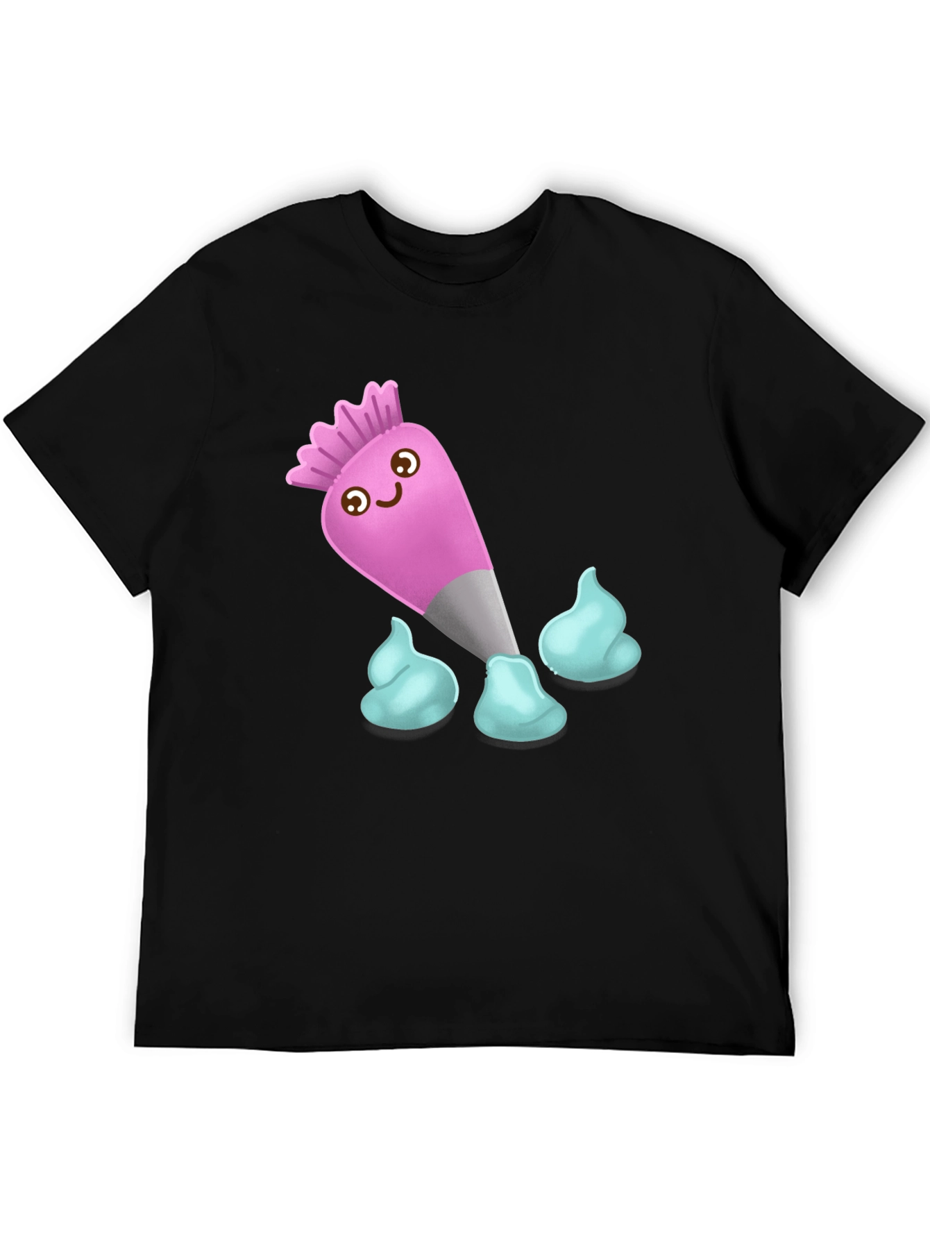 Cute Cartoon Pastry Bag T-Shirt