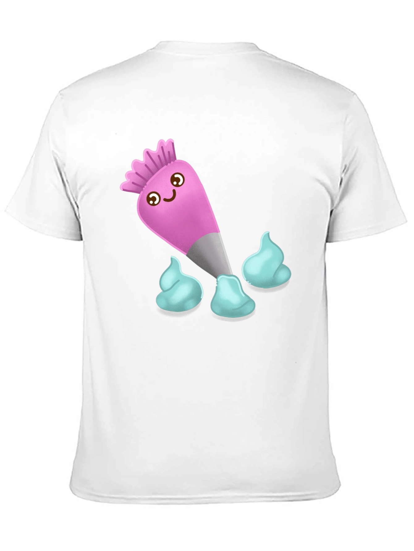 Cute Cartoon Pastry Bag T-Shirt