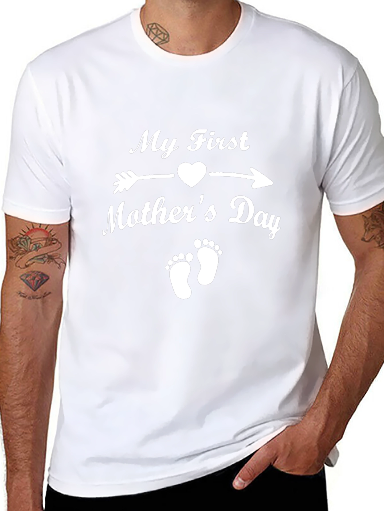 My First Mothers Day T-Shirt - Cute Mom Tee