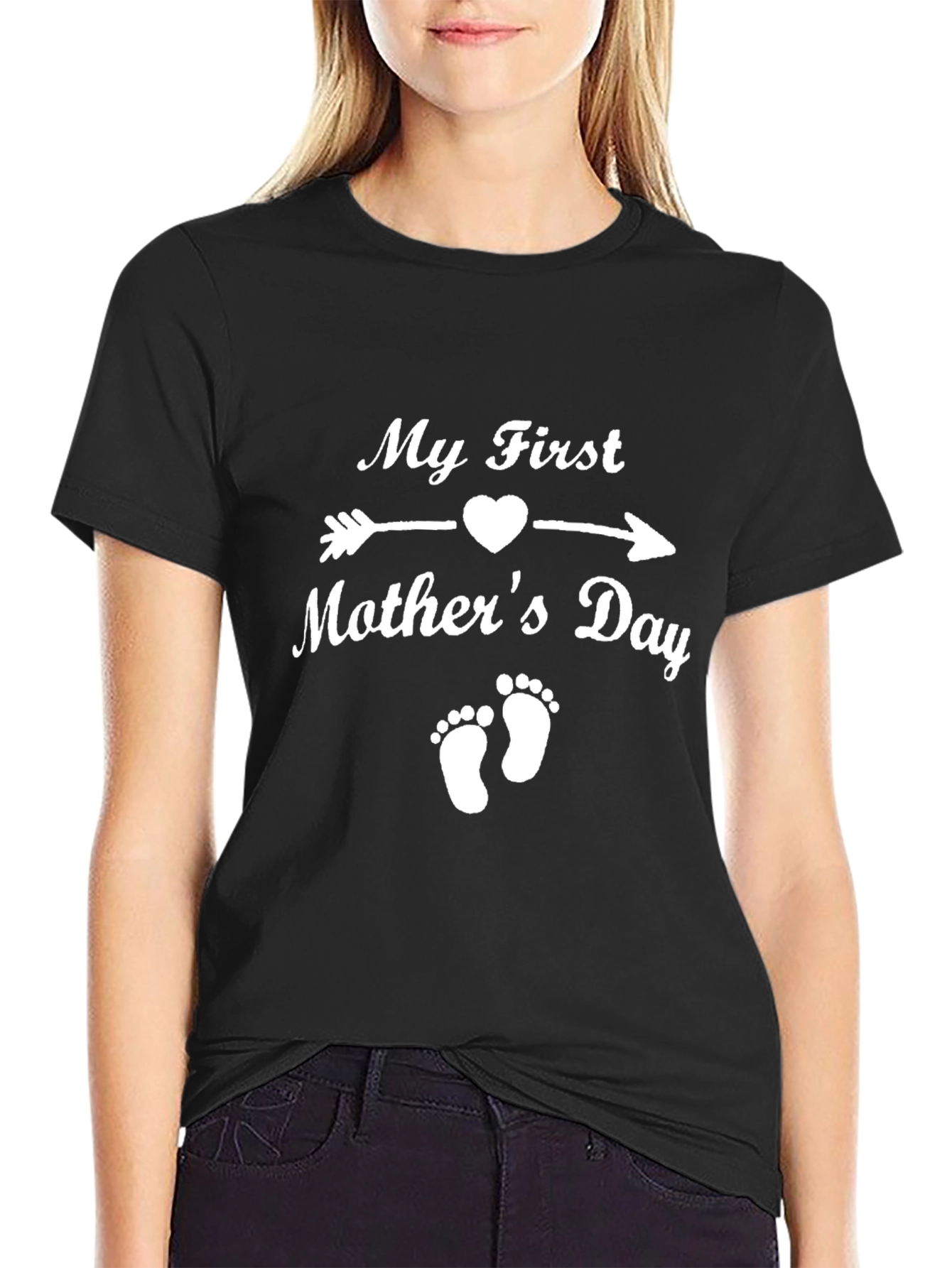 My First Mothers Day T-Shirt - Cute Mom Tee
