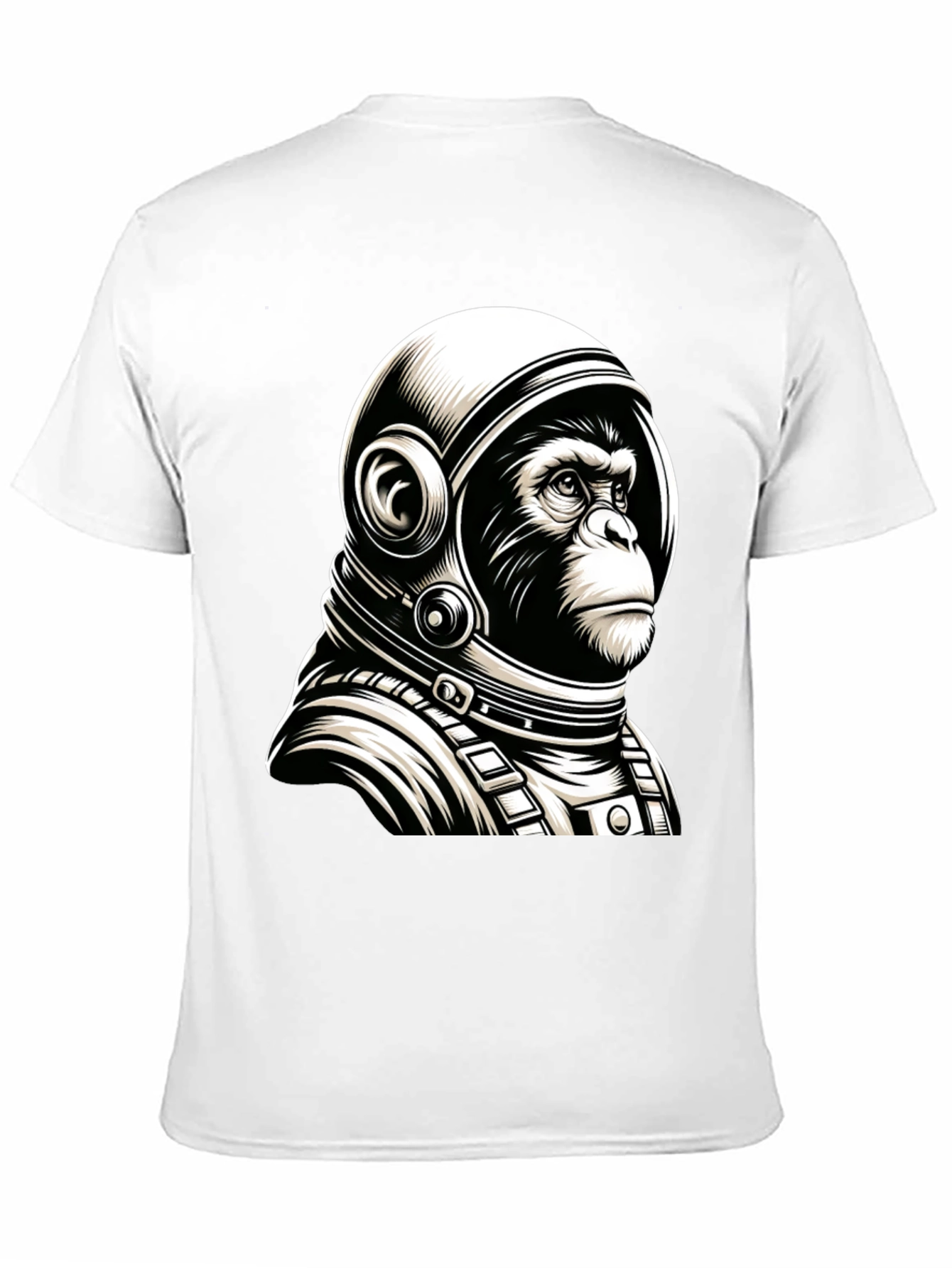 Ape Astronaut T-Shirt: Space Monkey Design