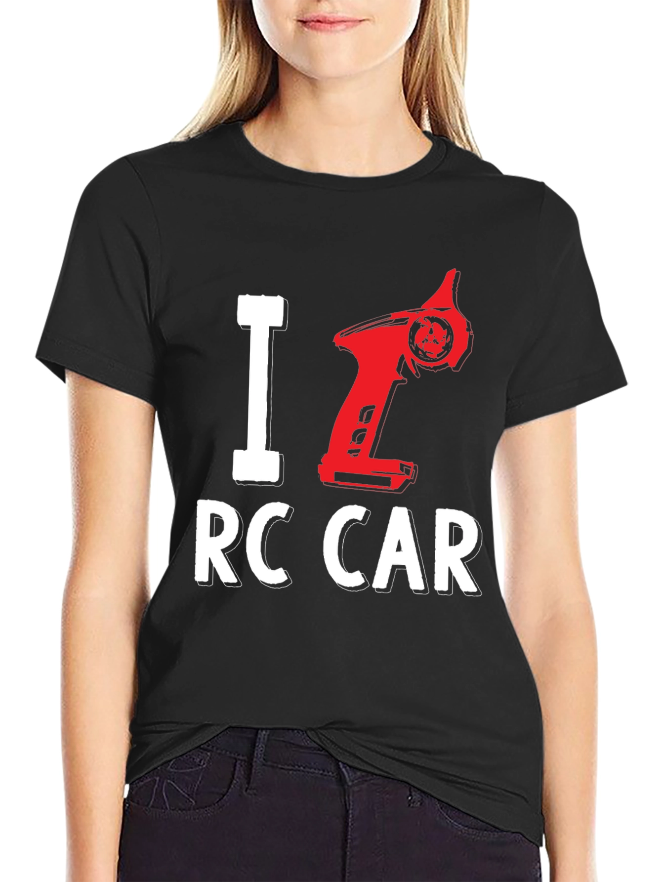 I Love RC Car Black T-Shirt