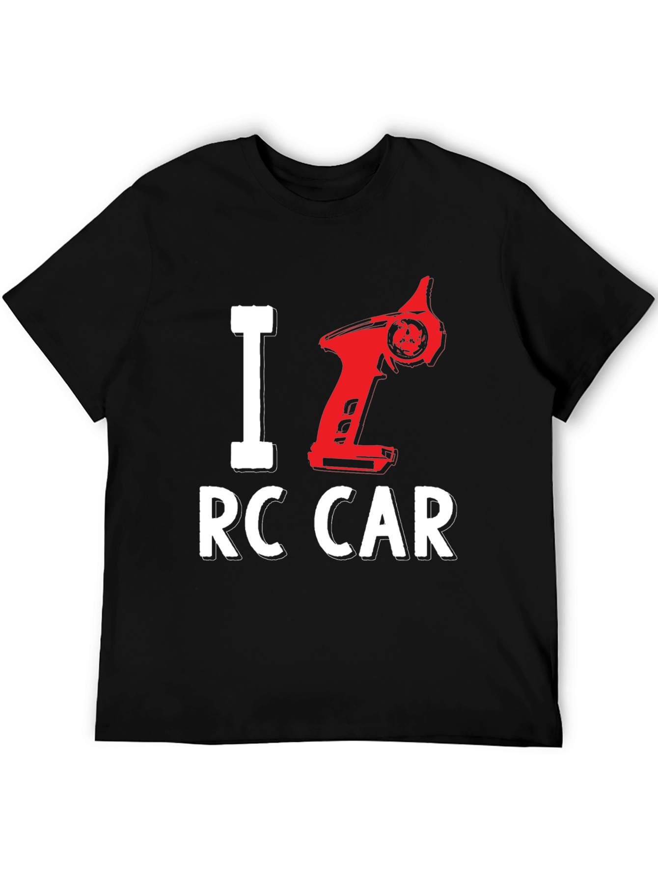I Love RC Car Black T-Shirt