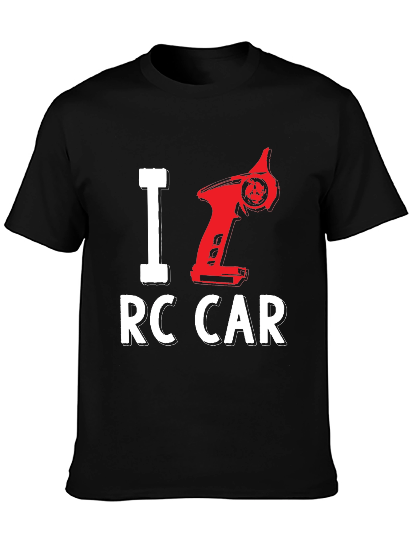 I Love RC Car Black T-Shirt