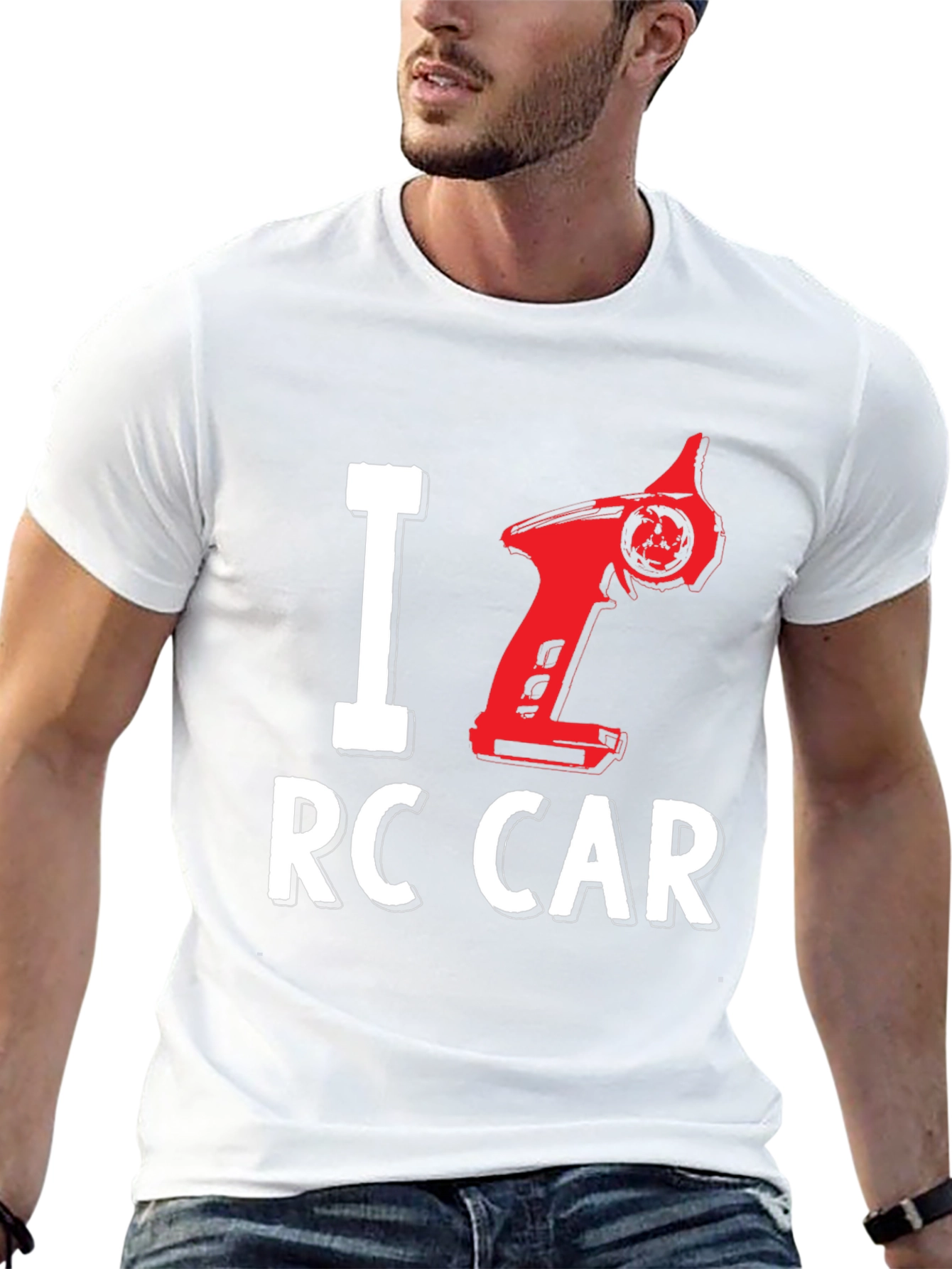 I Love RC Car Black T-Shirt