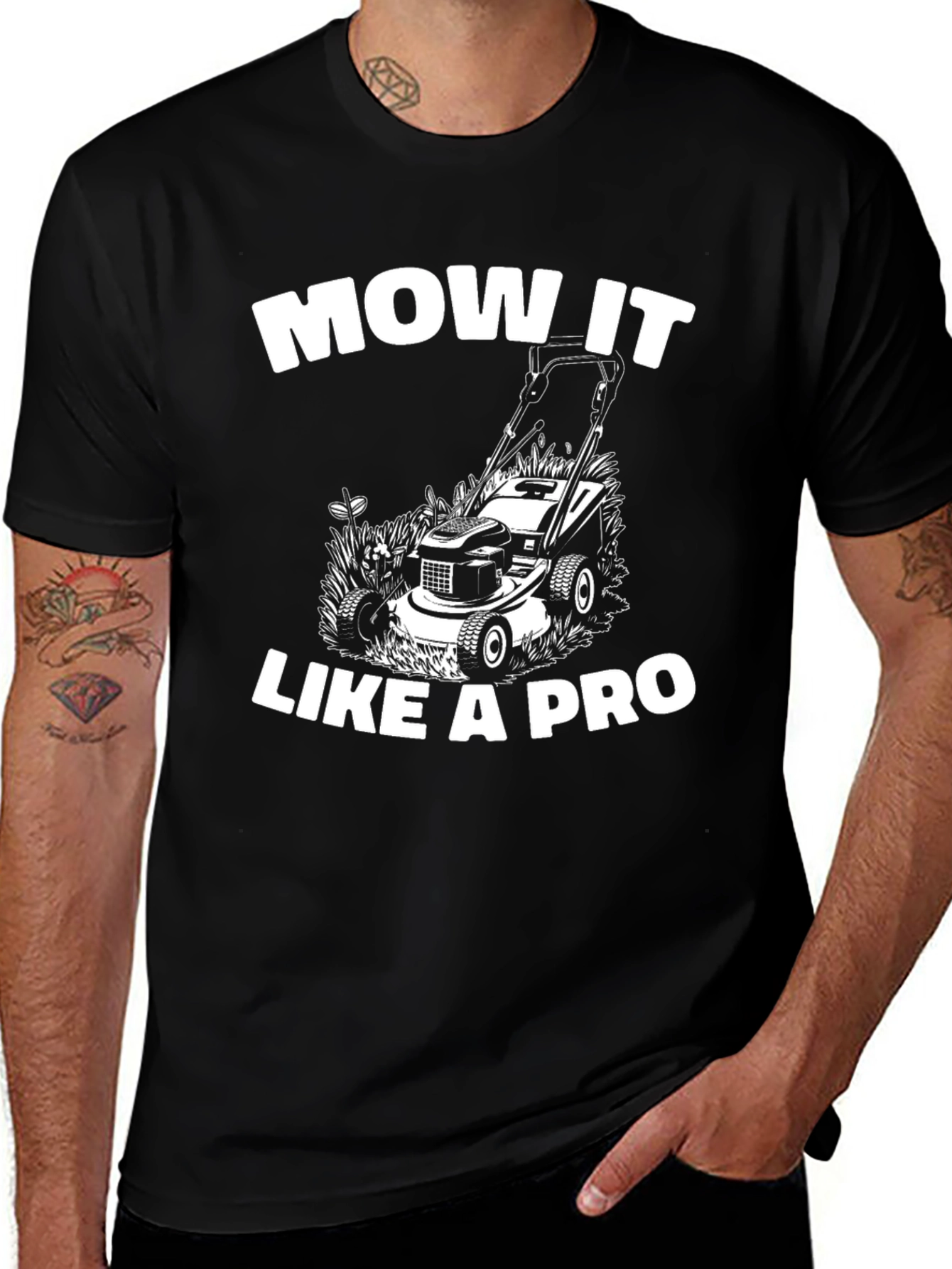 Mow It Like A Pro Graphic Tee