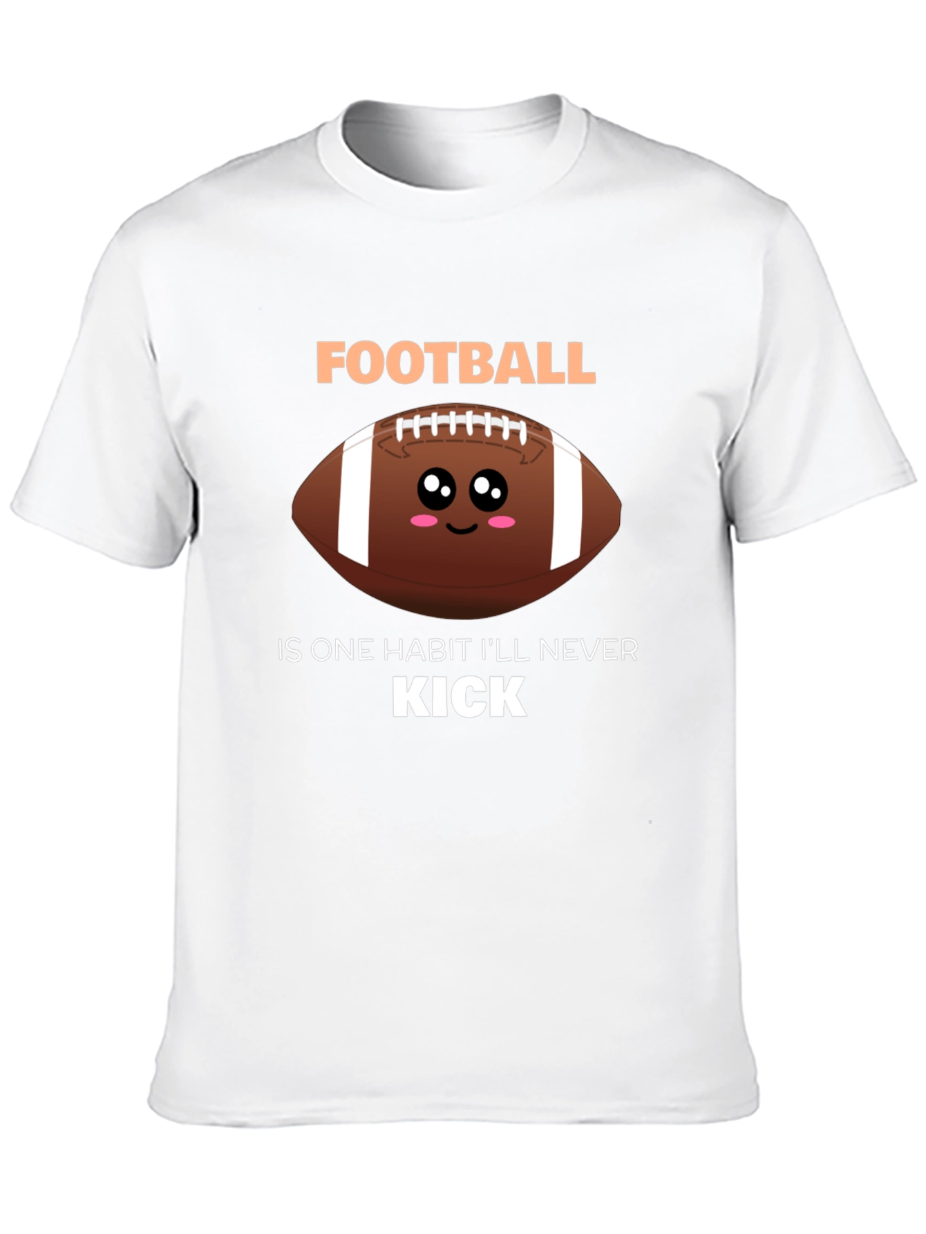 Funny Football Habit T-Shirt