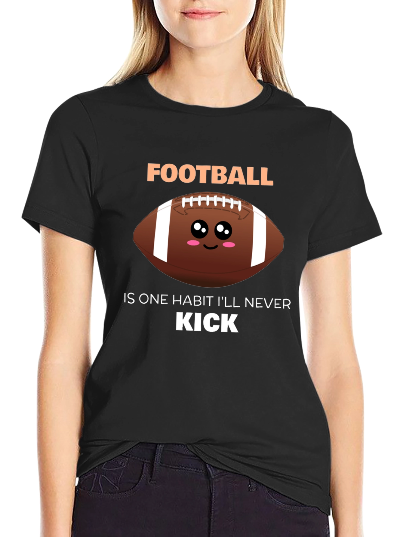 Funny Football Habit T-Shirt