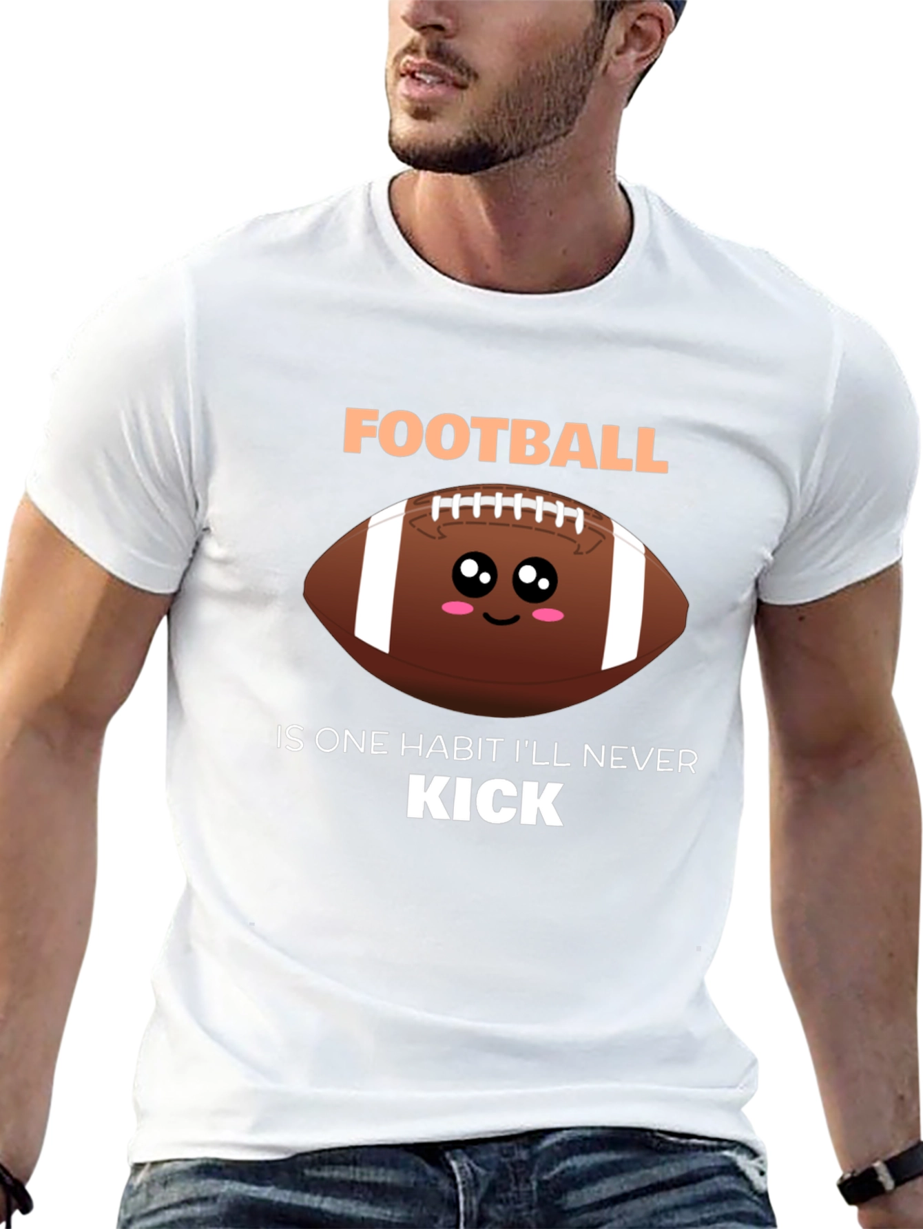 Funny Football Habit T-Shirt