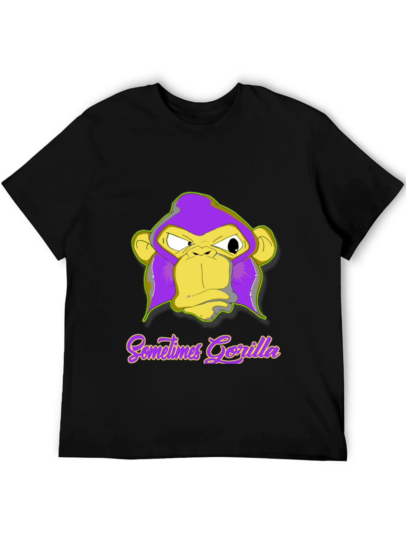 Sometimes Gorilla T-Shirt - Unique Design
