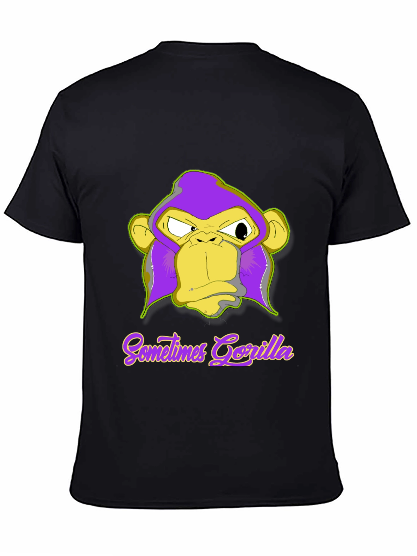 Sometimes Gorilla T-Shirt - Unique Design