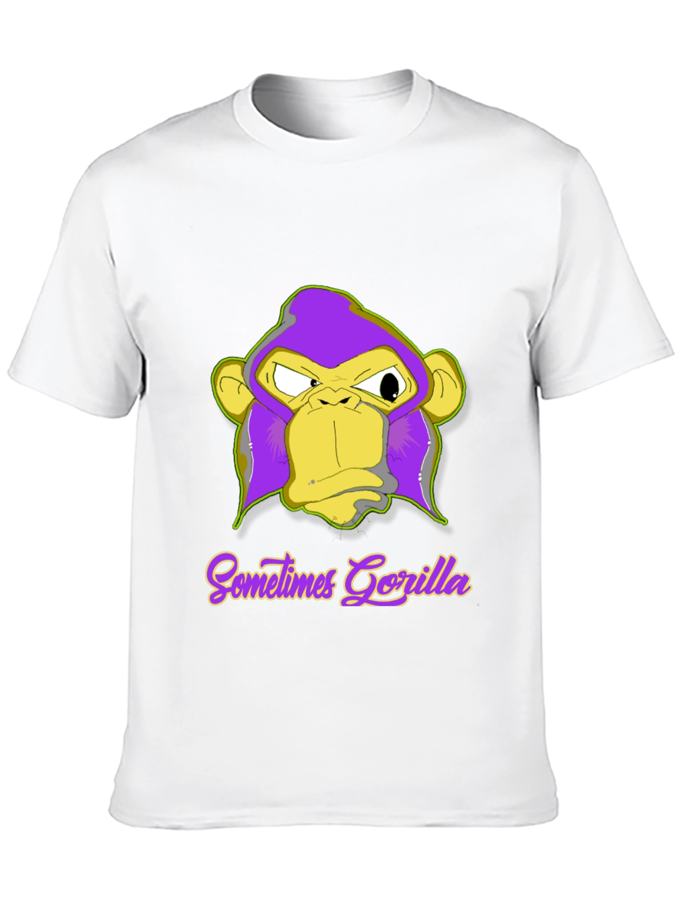 Sometimes Gorilla T-Shirt - Unique Design