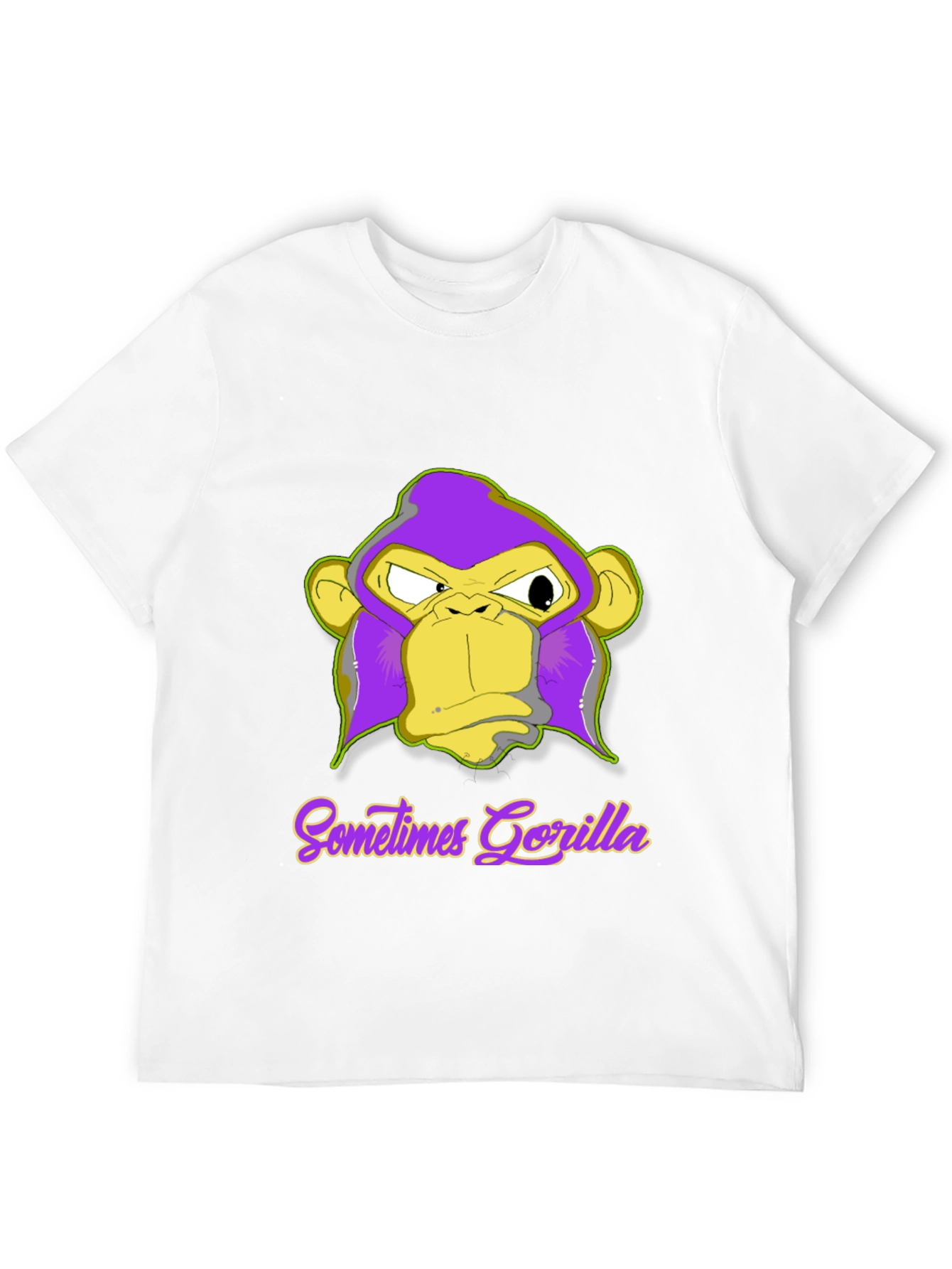 Sometimes Gorilla T-Shirt - Unique Design