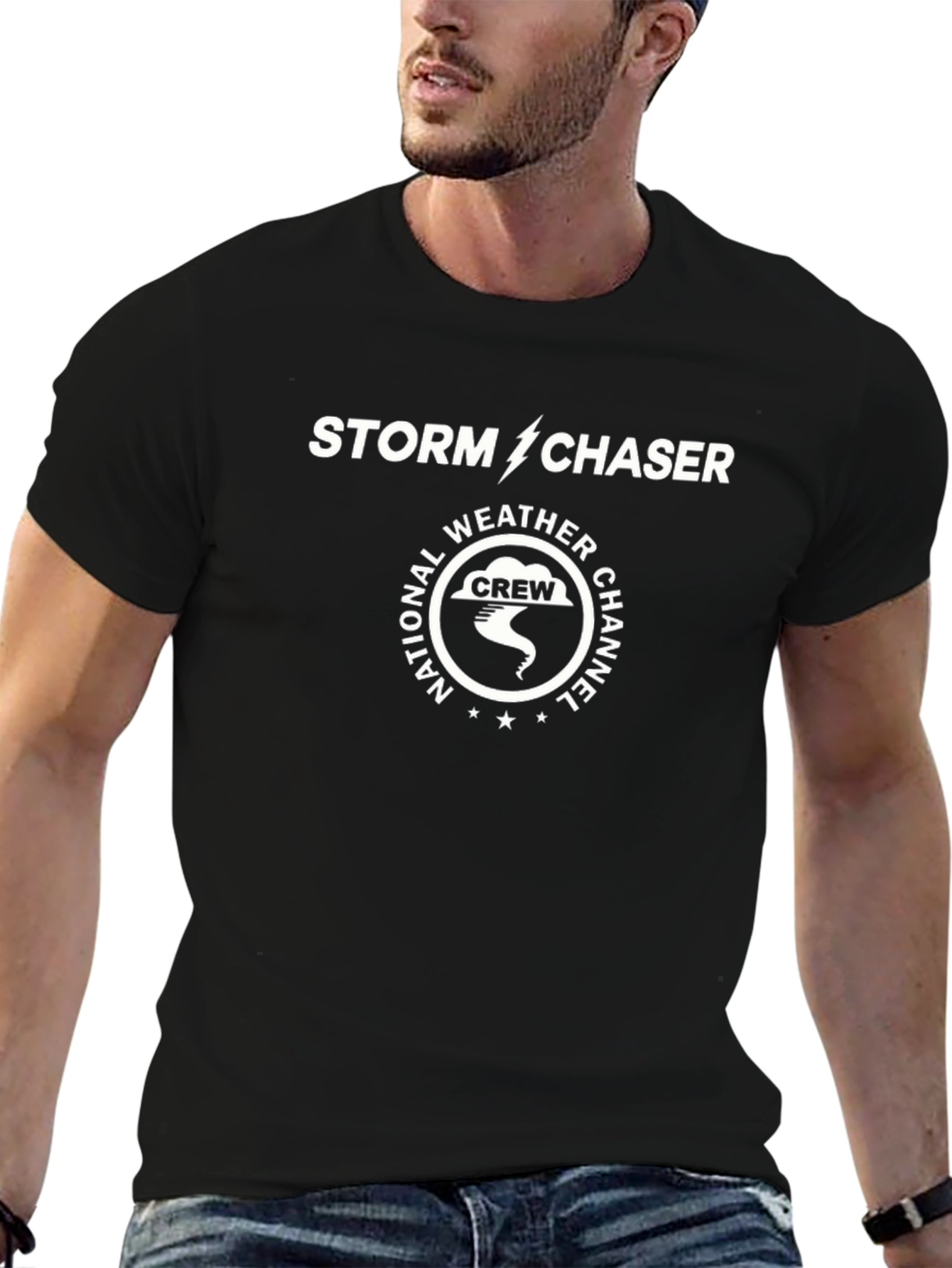 Storm Chaser Weather Crew Graphic T-Shirt