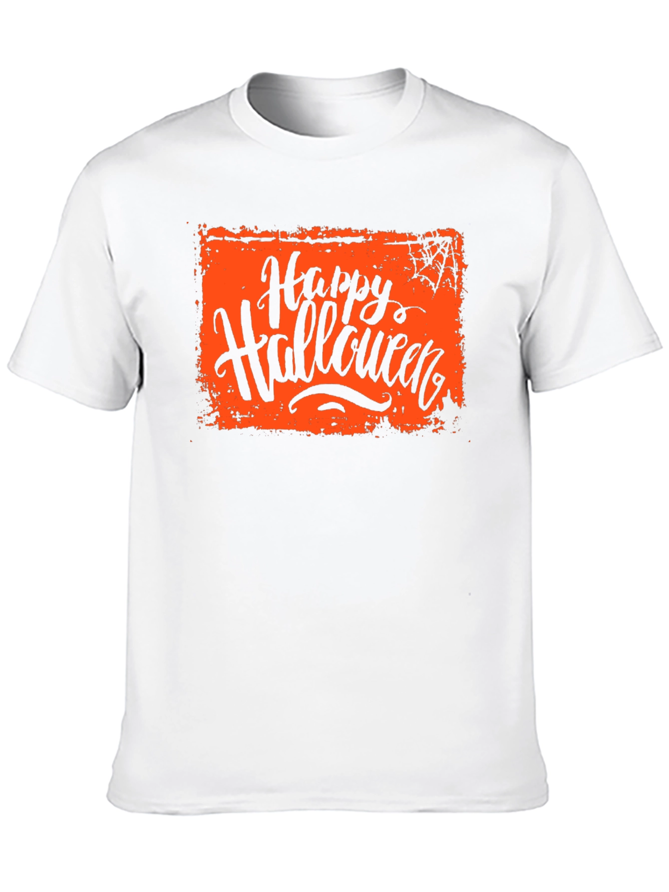 Happy Halloween Black Graphic T-Shirt