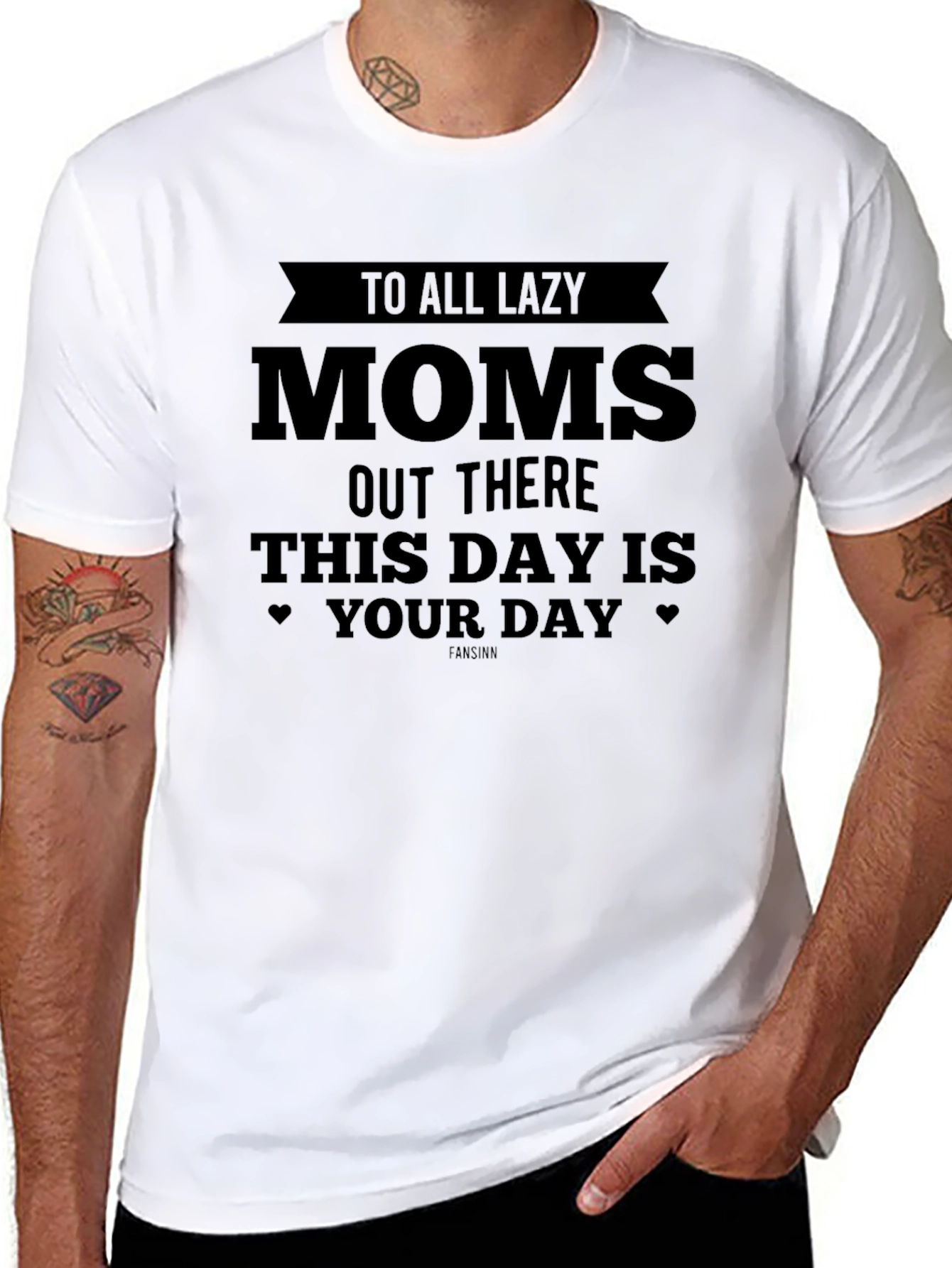 Lazy Moms T-Shirt - Funny Graphic Tee