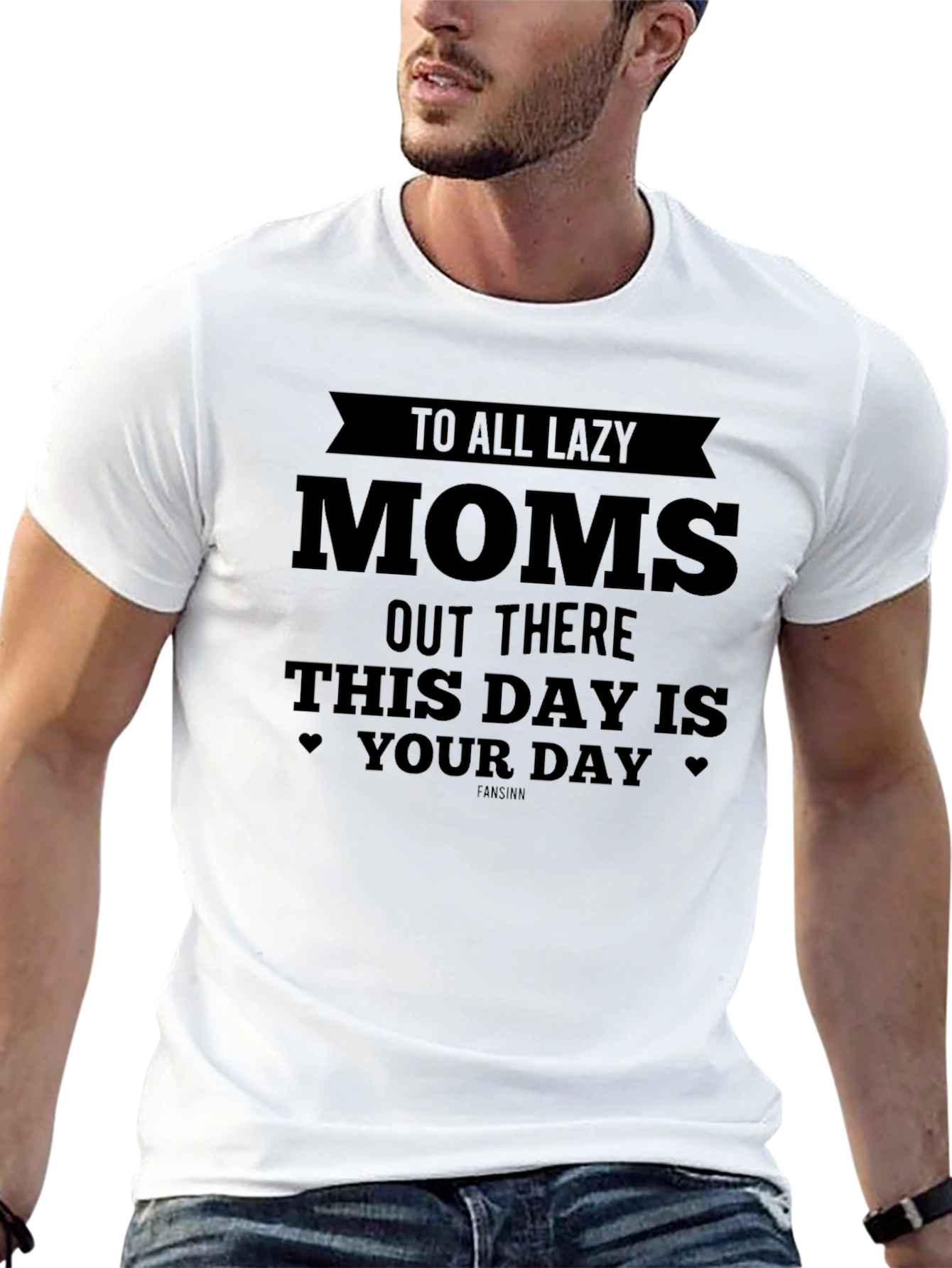 Lazy Moms T-Shirt - Funny Graphic Tee
