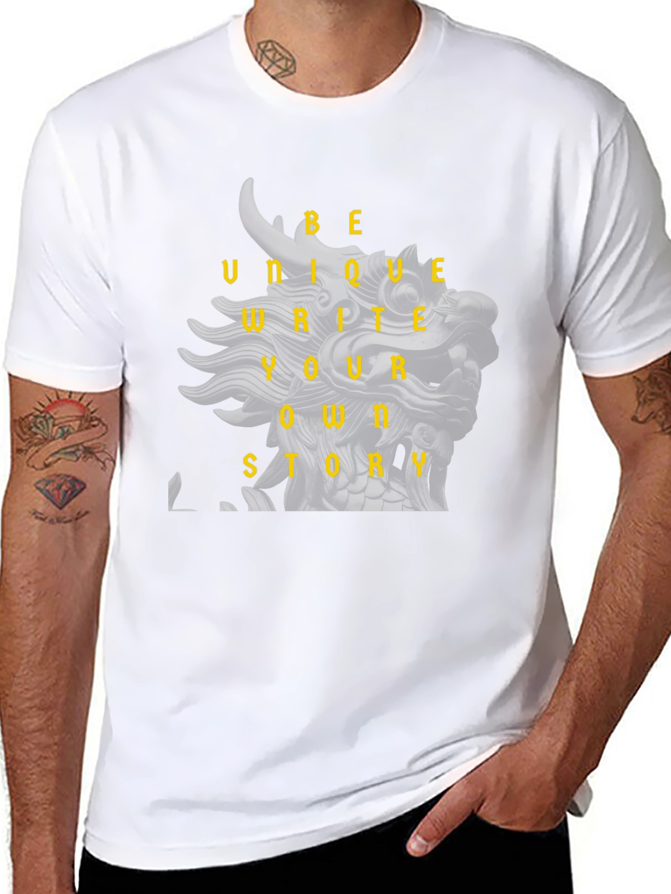 Unique Dragon Story Tee