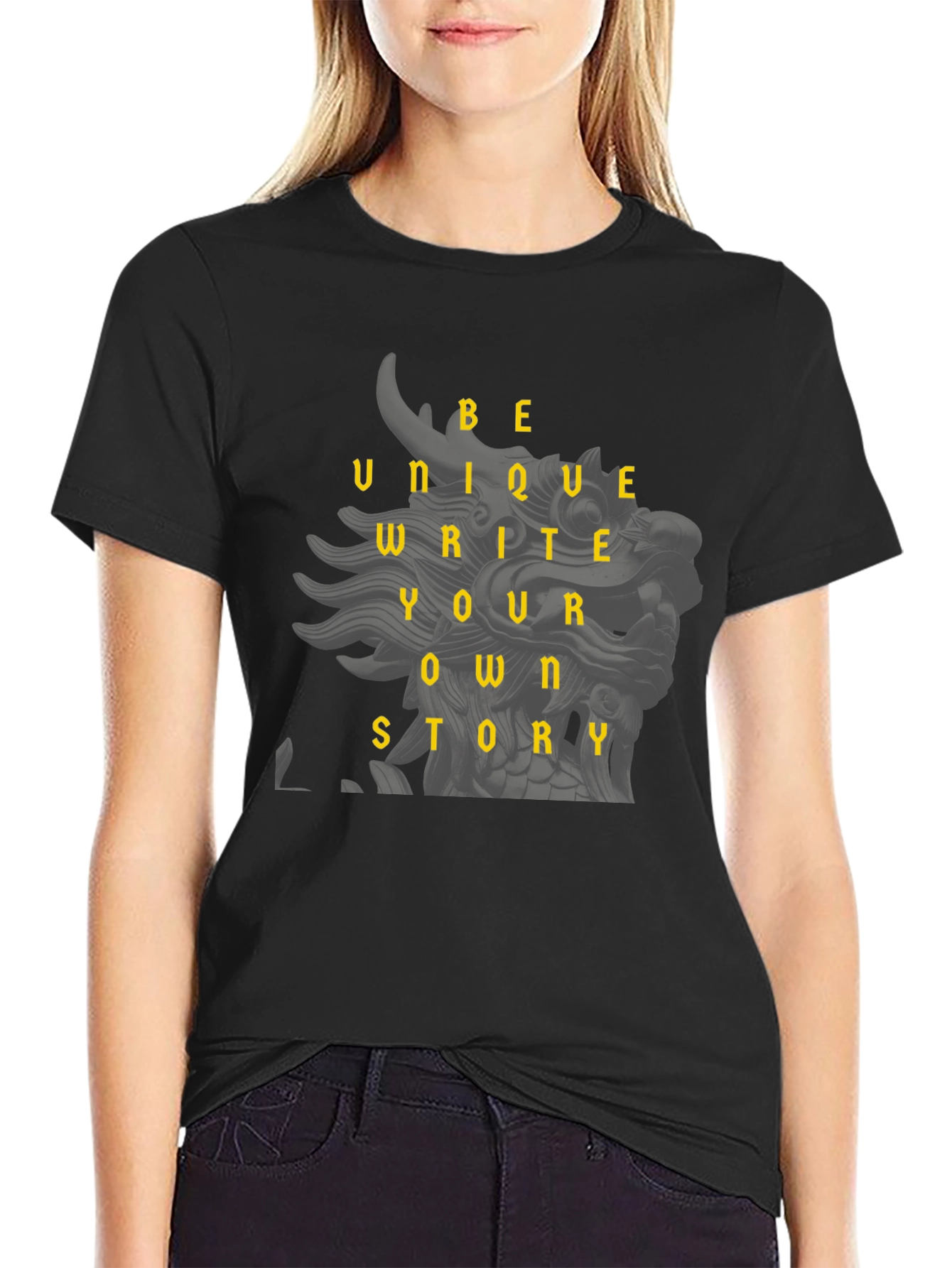 Unique Dragon Story Tee