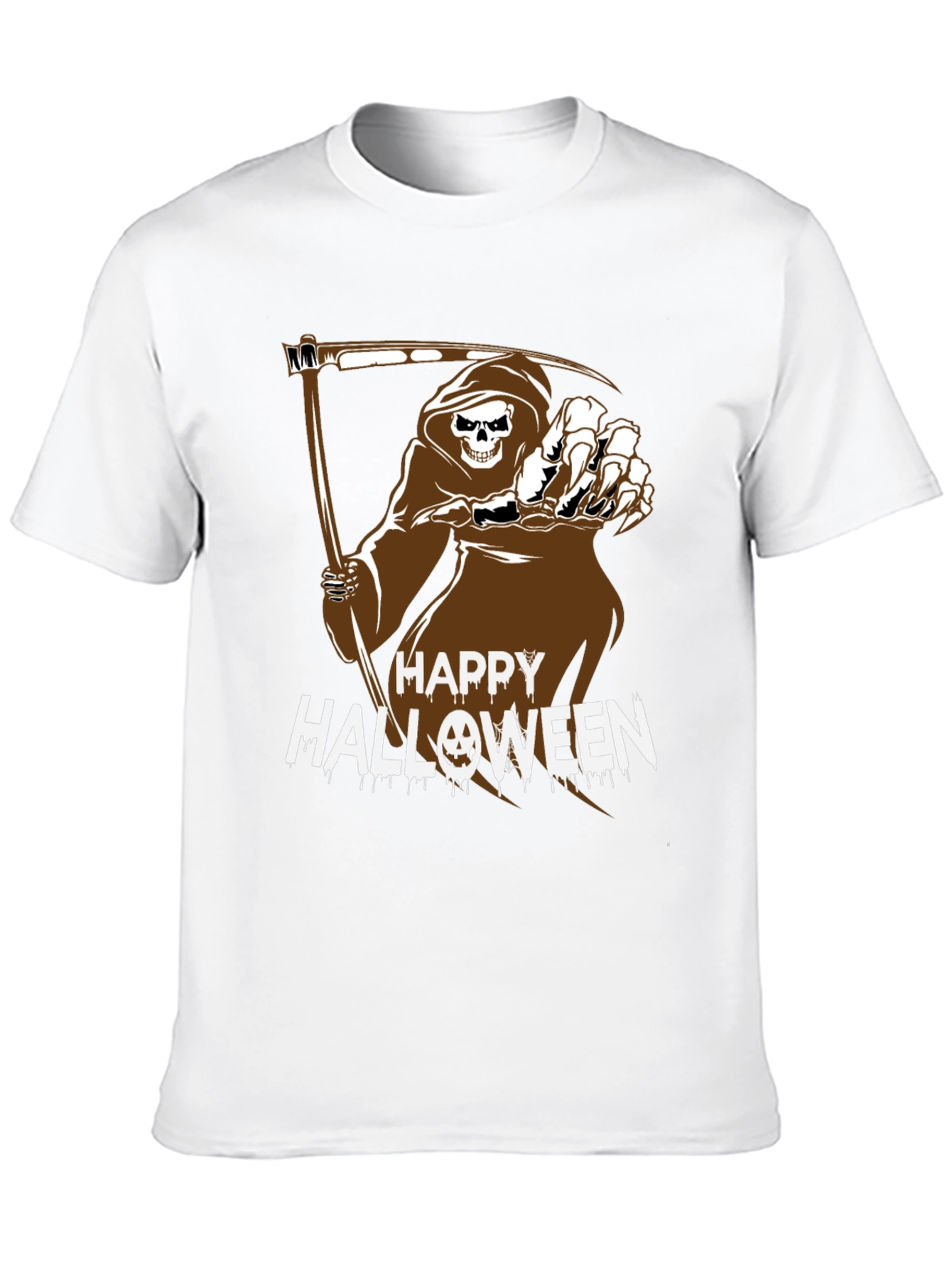 Happy Halloween Reaper Graphic Tee