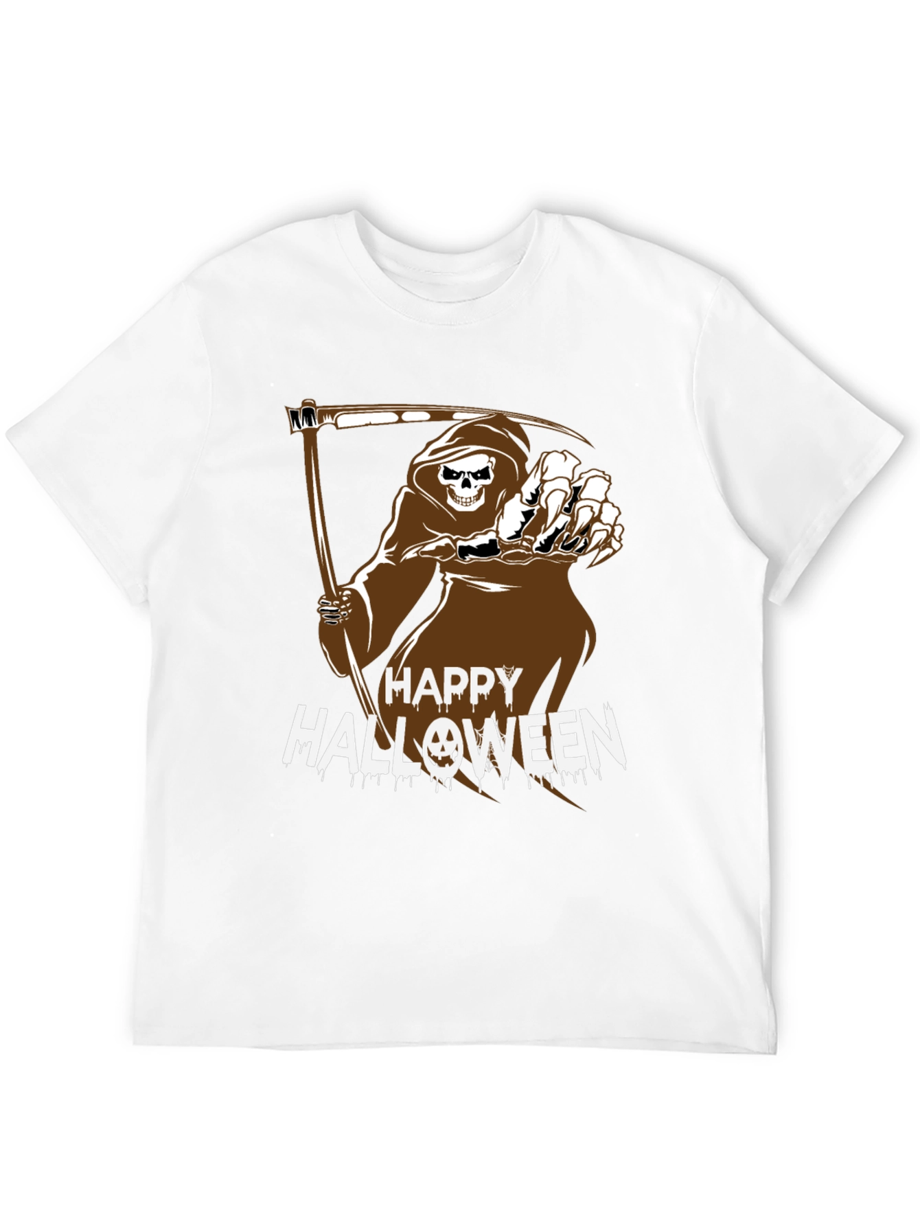 Happy Halloween Reaper Graphic Tee