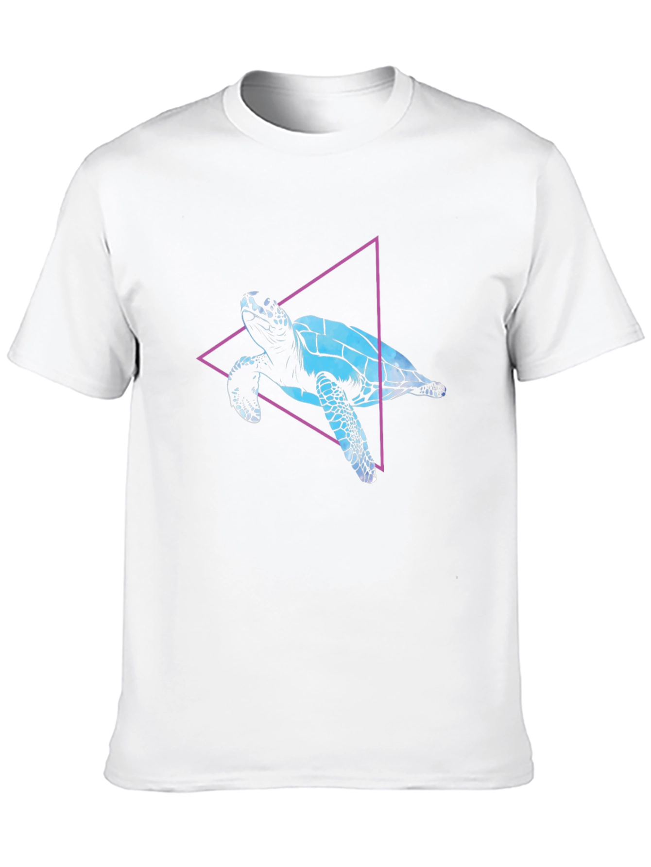 Turtle Graphic Tee -  Modern Artistic Design