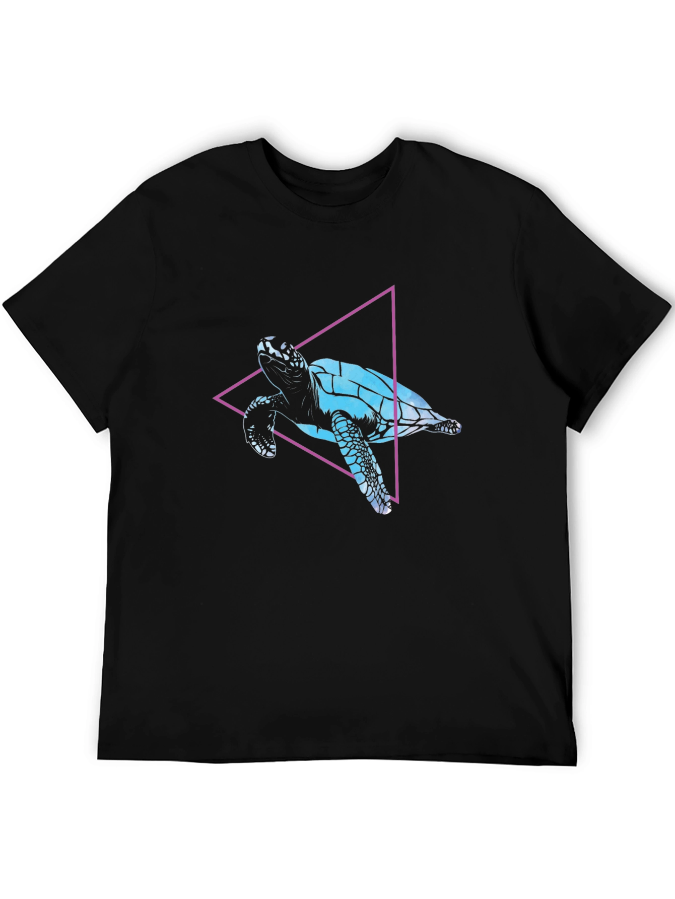 Turtle Graphic Tee -  Modern Artistic Design