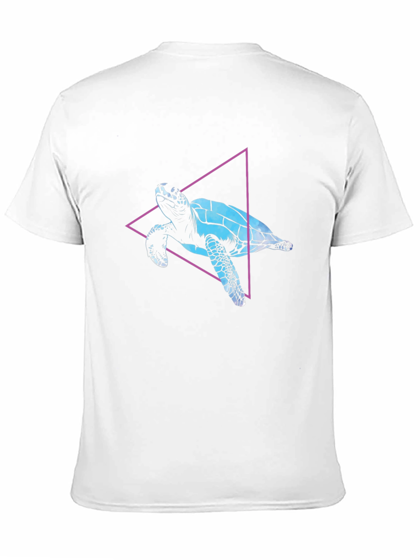 Turtle Graphic Tee -  Modern Artistic Design