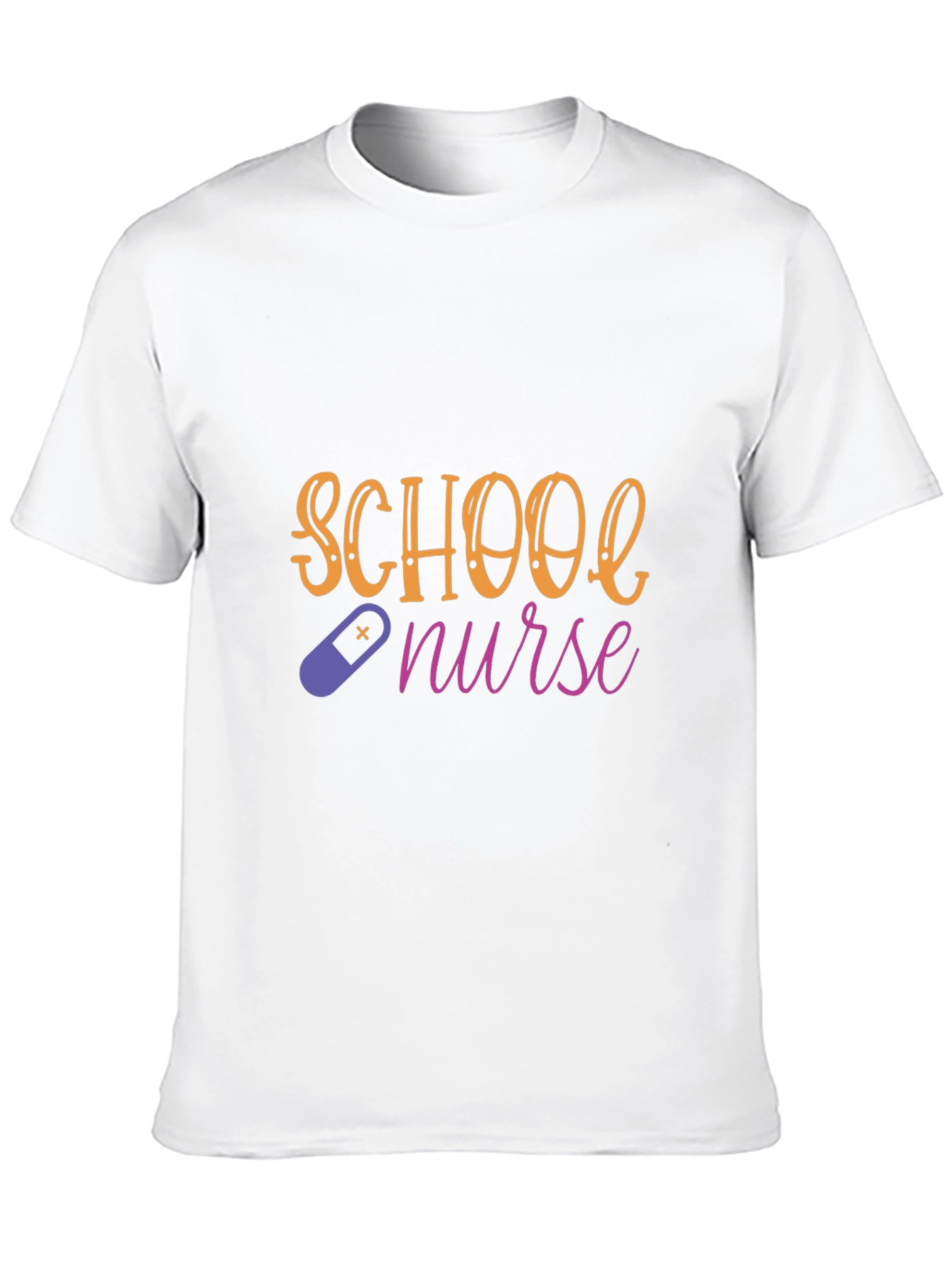 School Nurse Graphic Tee - Stylish & Comfortable