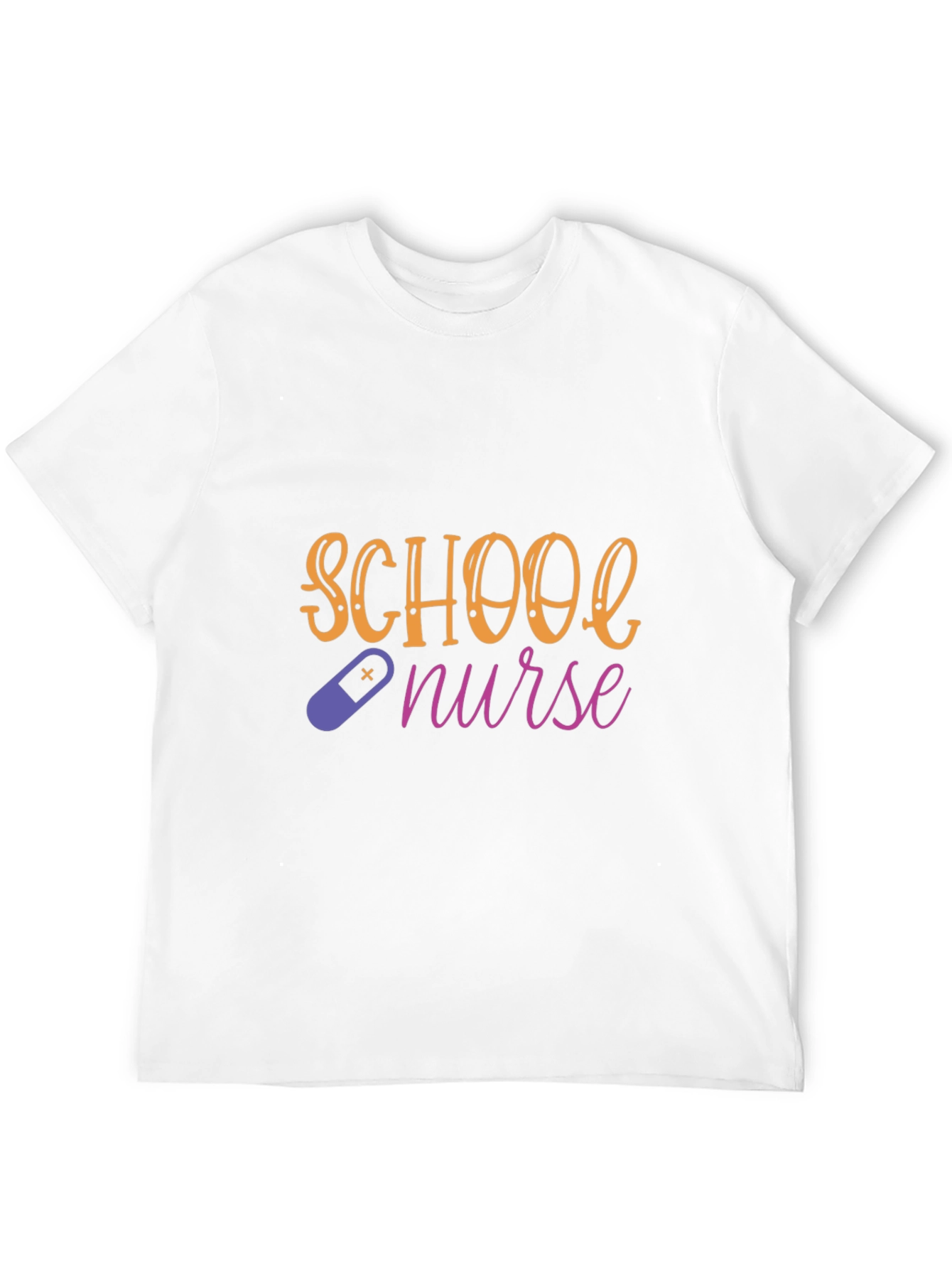 School Nurse Graphic Tee - Stylish & Comfortable