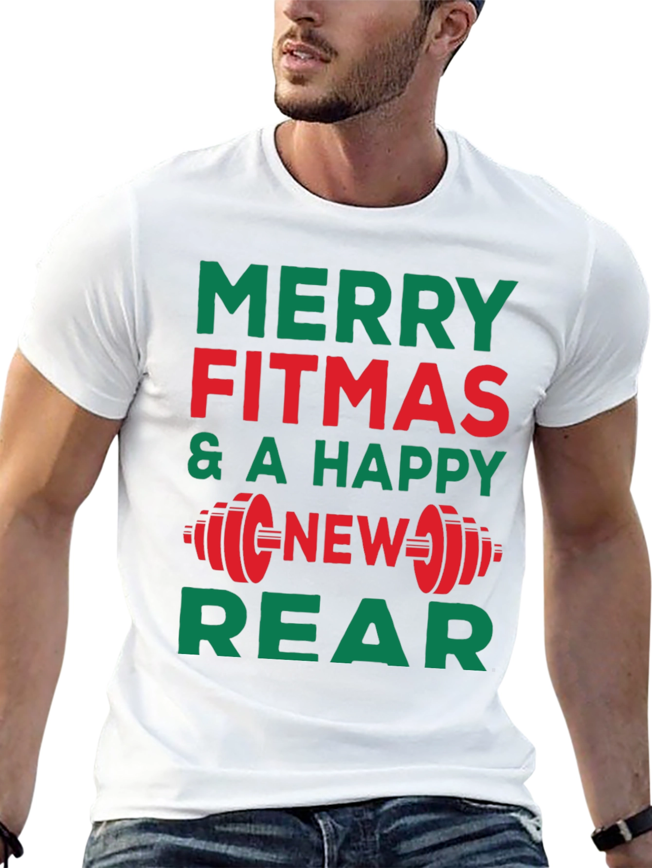 Merry Fitmas Gym T-Shirt