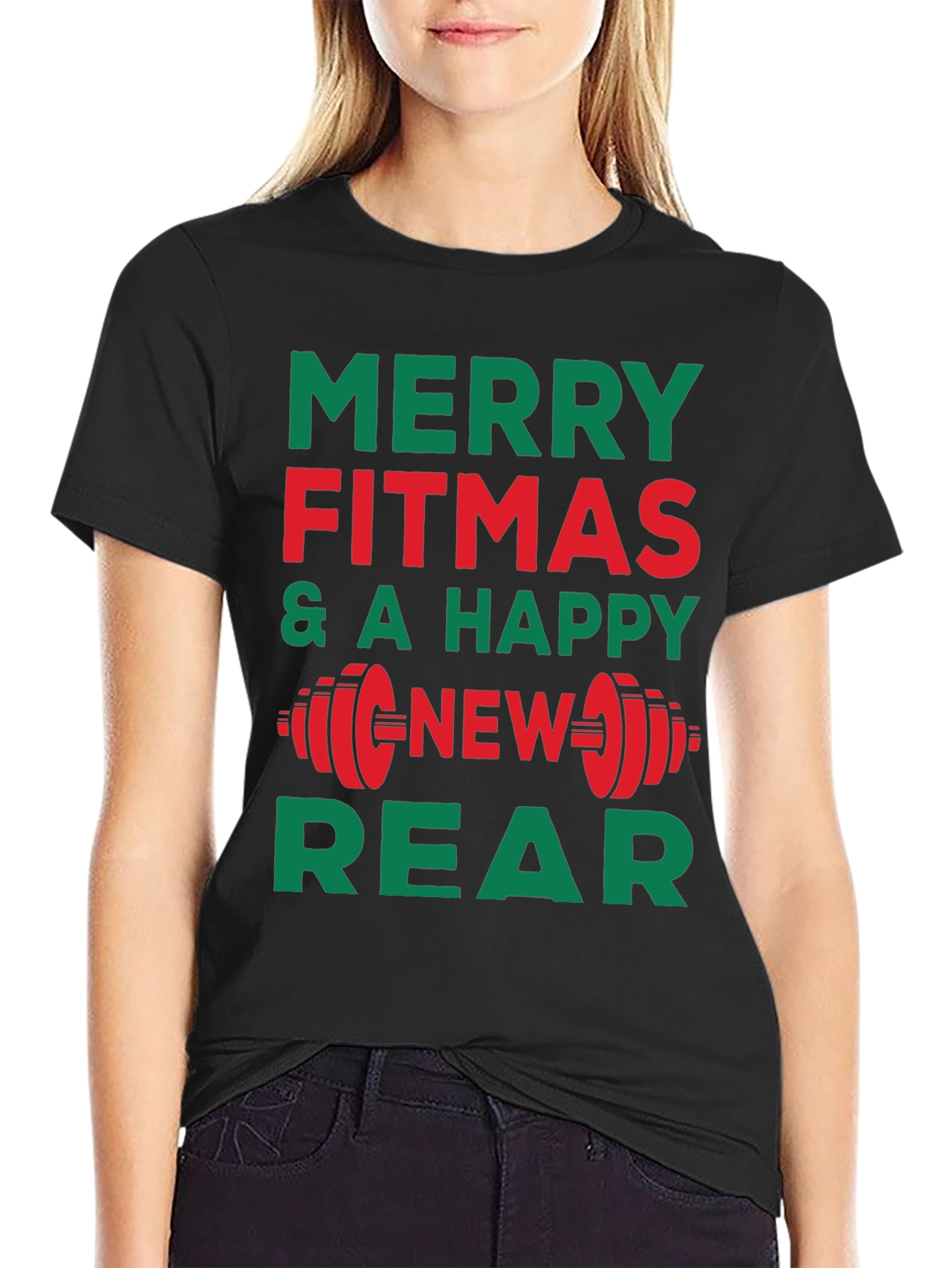 Merry Fitmas Gym T-Shirt