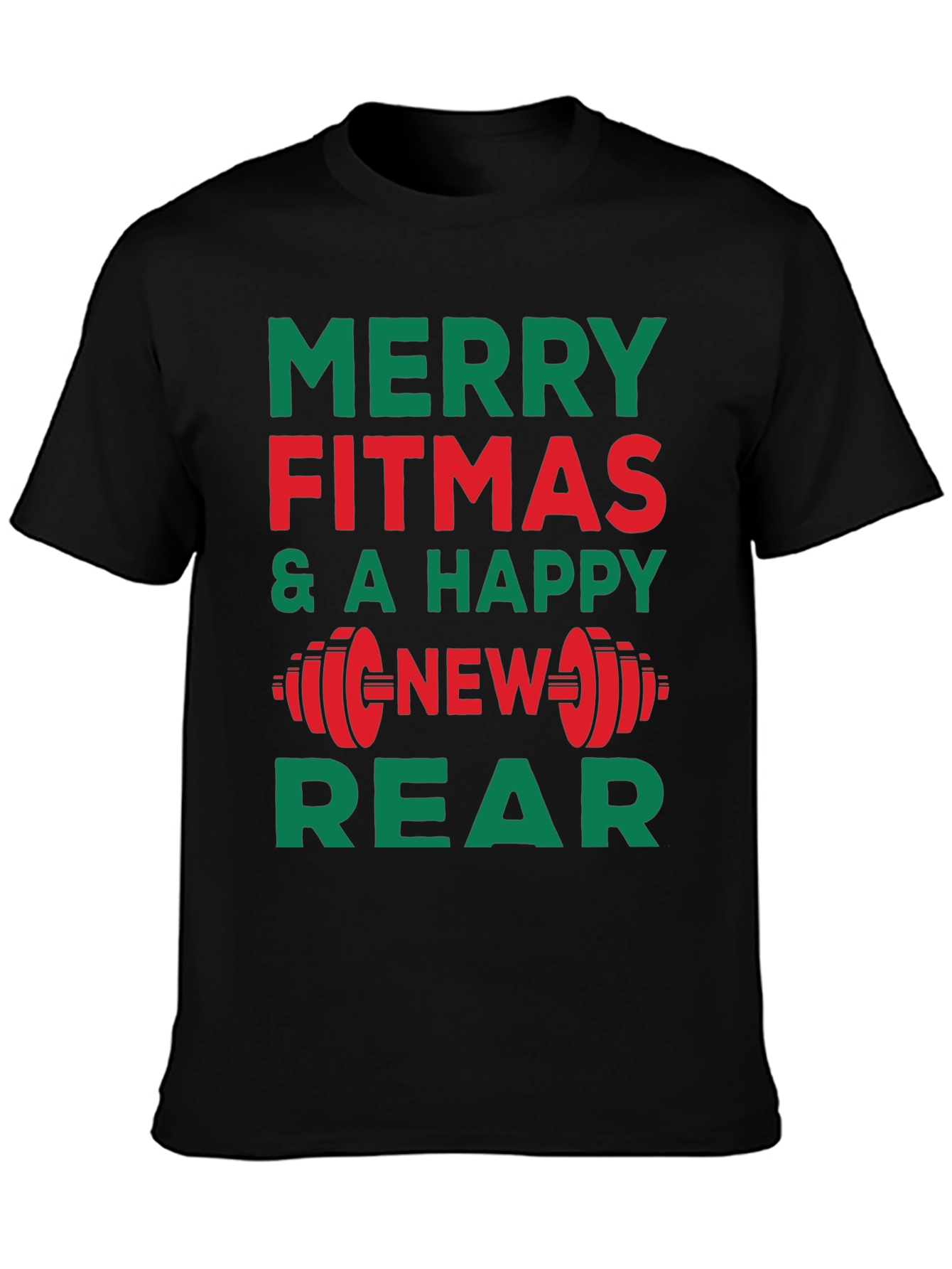 Merry Fitmas Gym T-Shirt