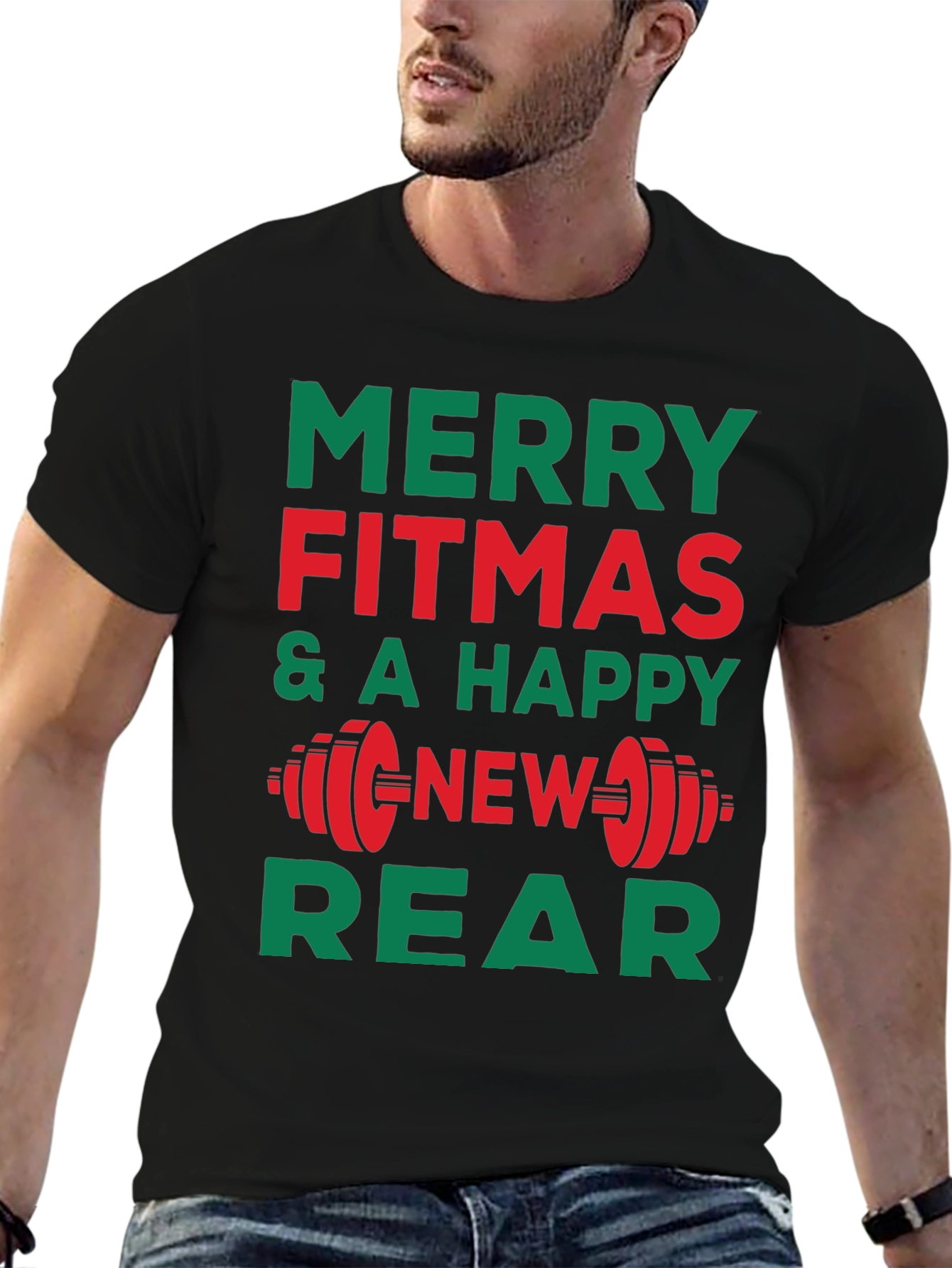 Merry Fitmas Gym T-Shirt