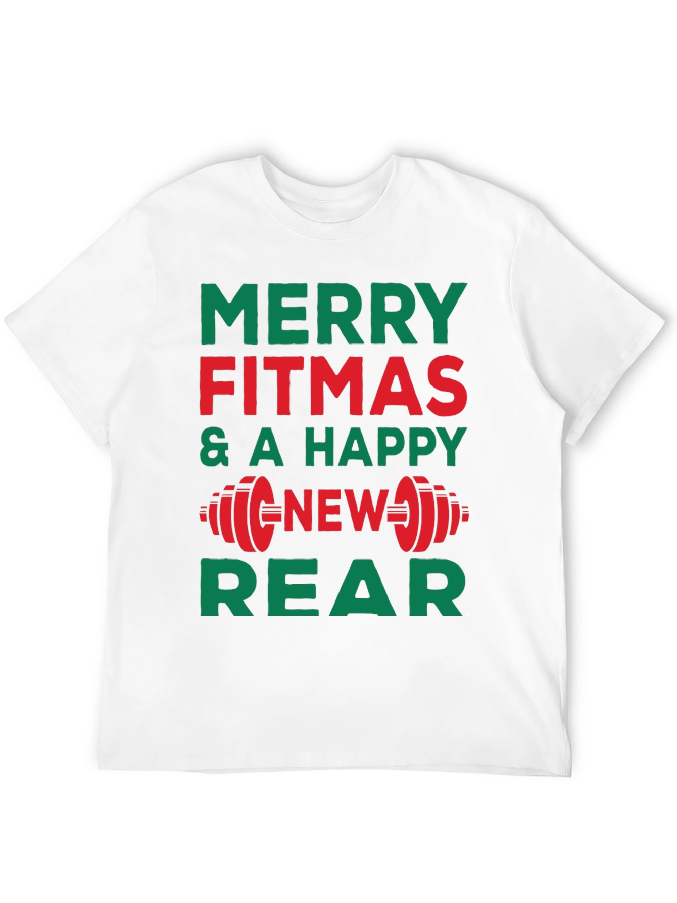 Merry Fitmas Gym T-Shirt