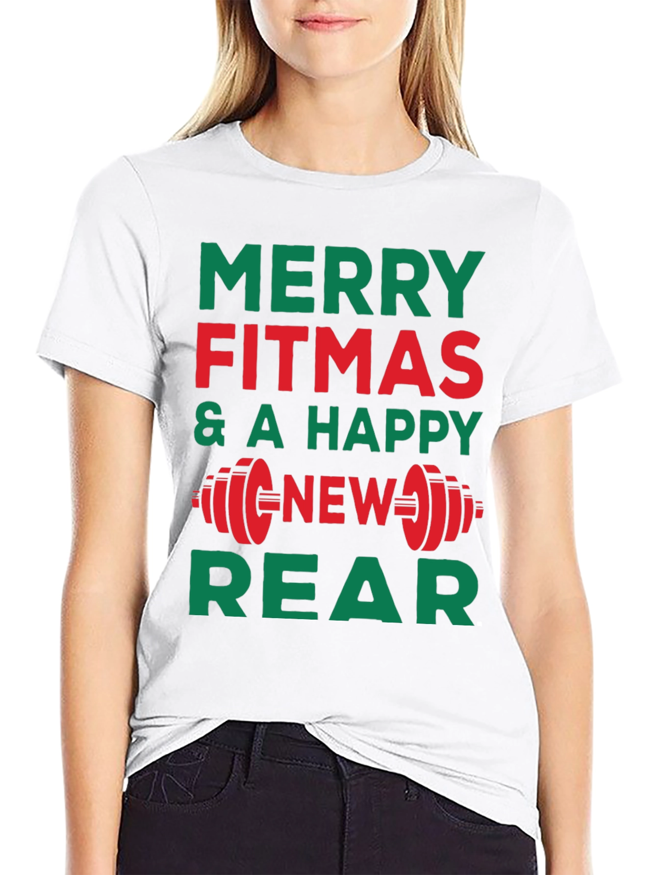 Merry Fitmas Gym T-Shirt
