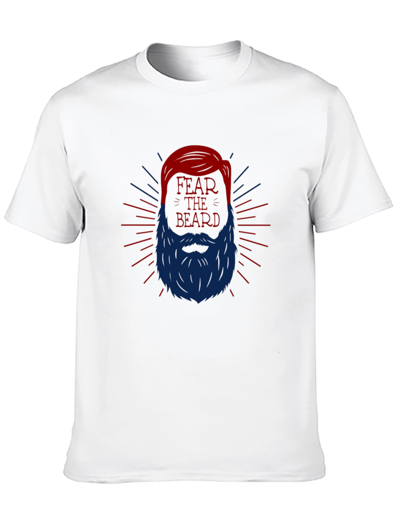 Fear the Beard Graphic Tee - Black