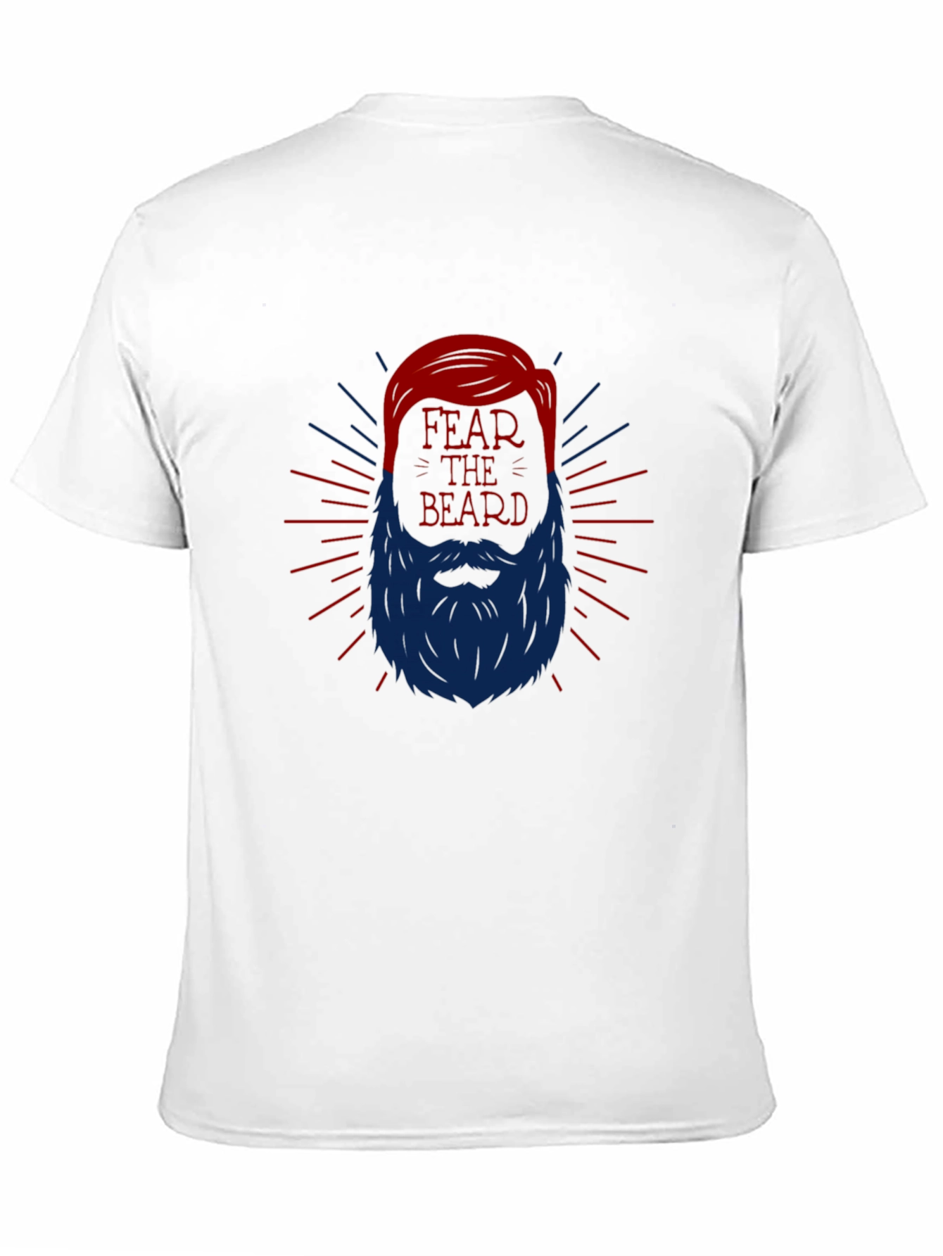 Fear the Beard Graphic Tee - Black