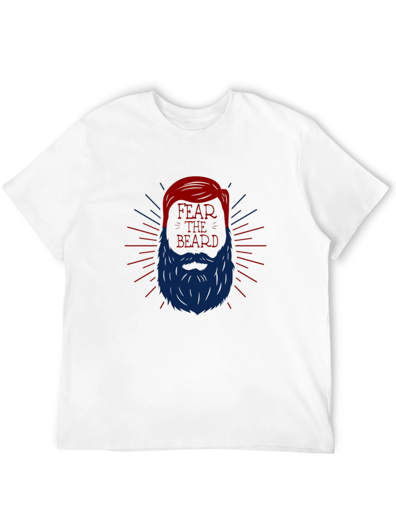 Fear the Beard Graphic Tee - Black