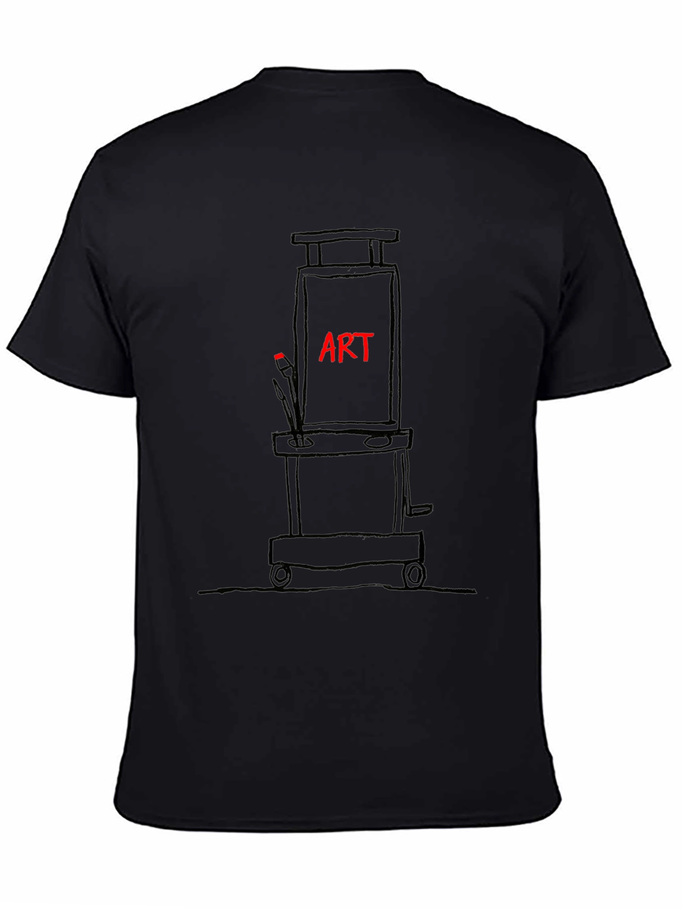 Art Easel Graphic T-Shirt - Artist Apparel